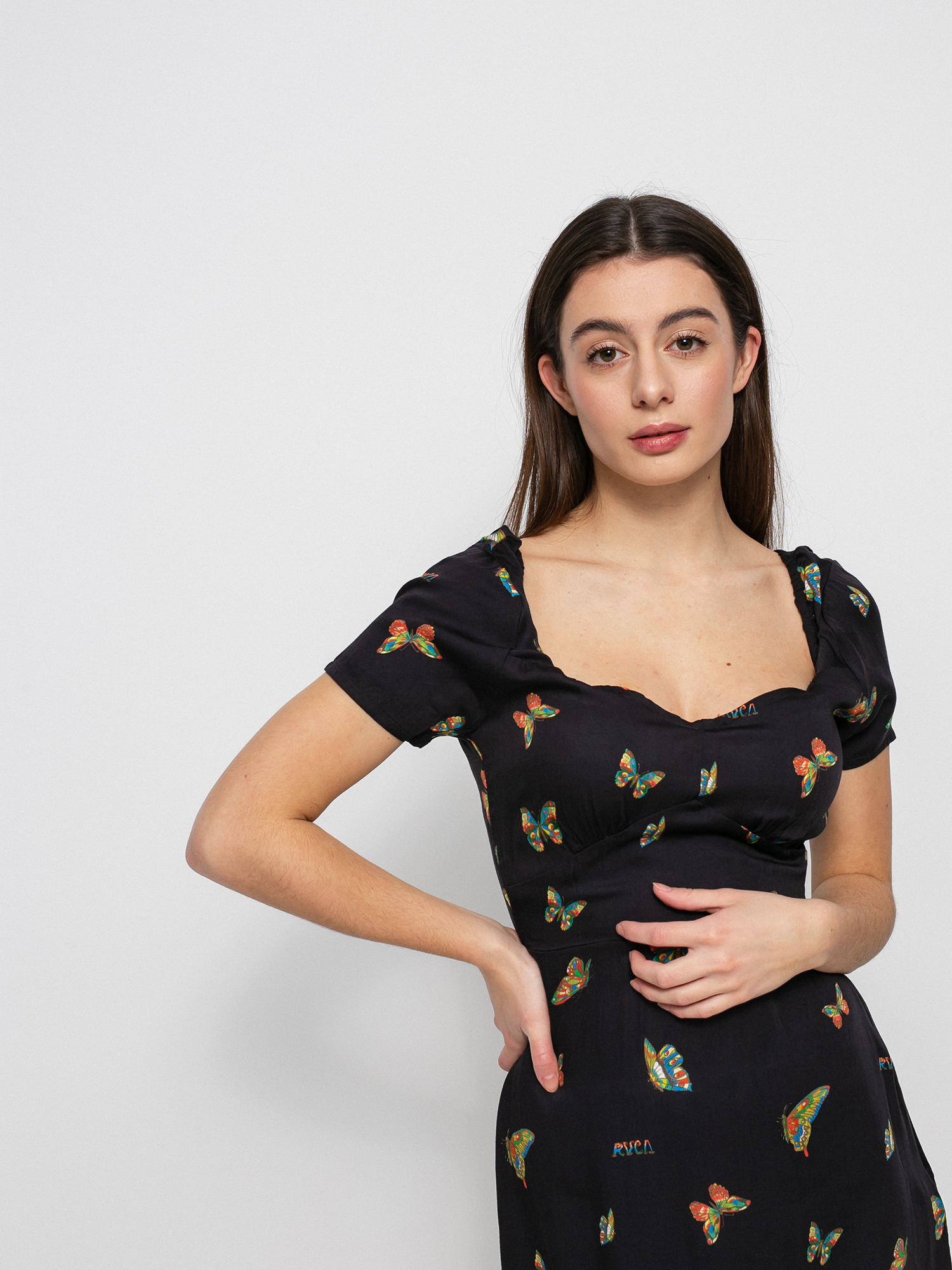 Сукня RVCA Flutter Fenced Wmn (black)