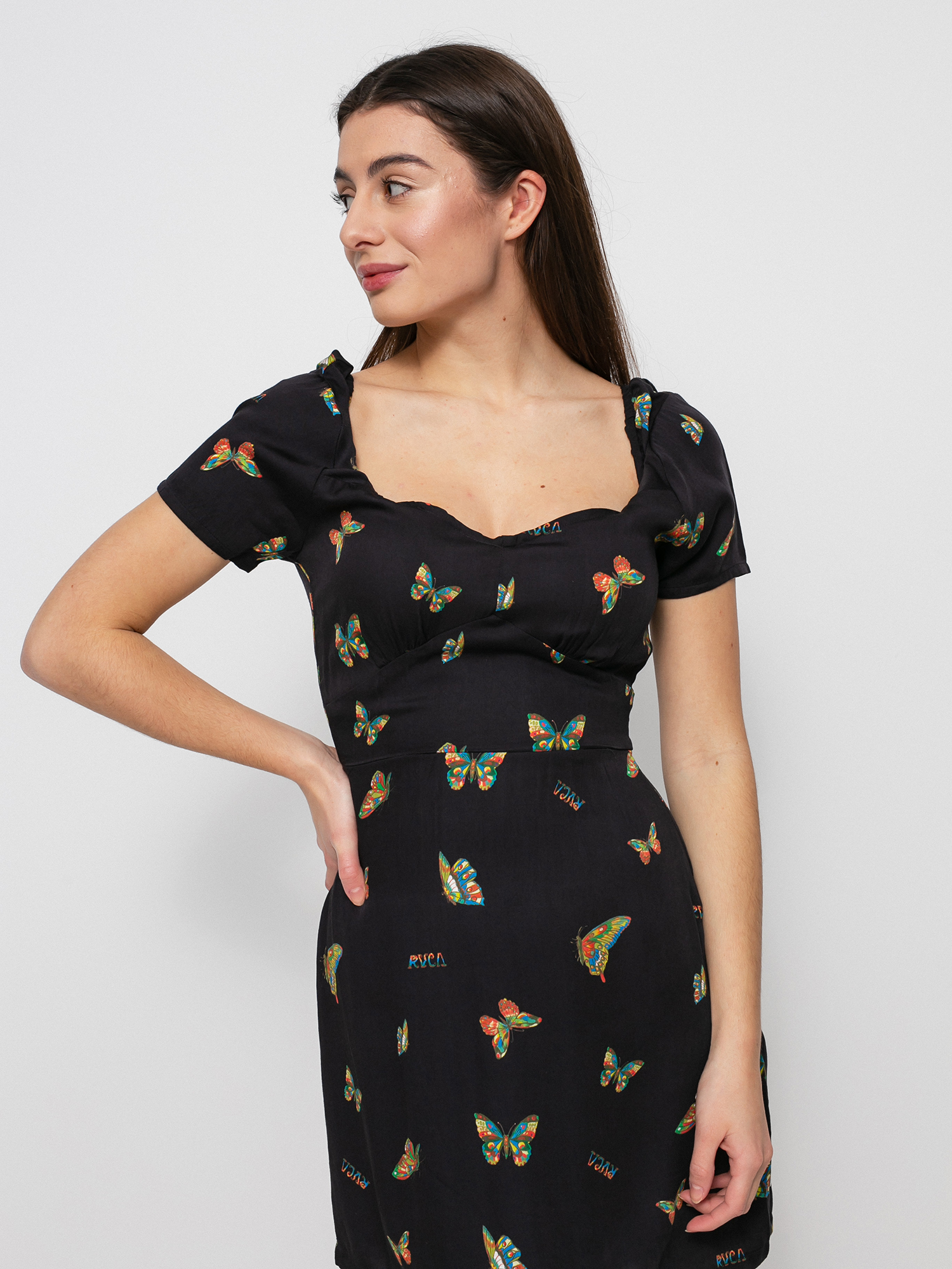 Сукня RVCA Flutter Fenced Wmn (black)