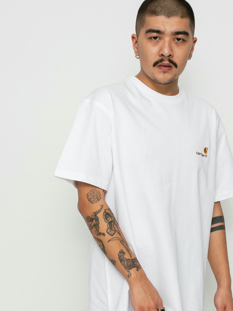 Футболка Carhartt WIP American Script (white)