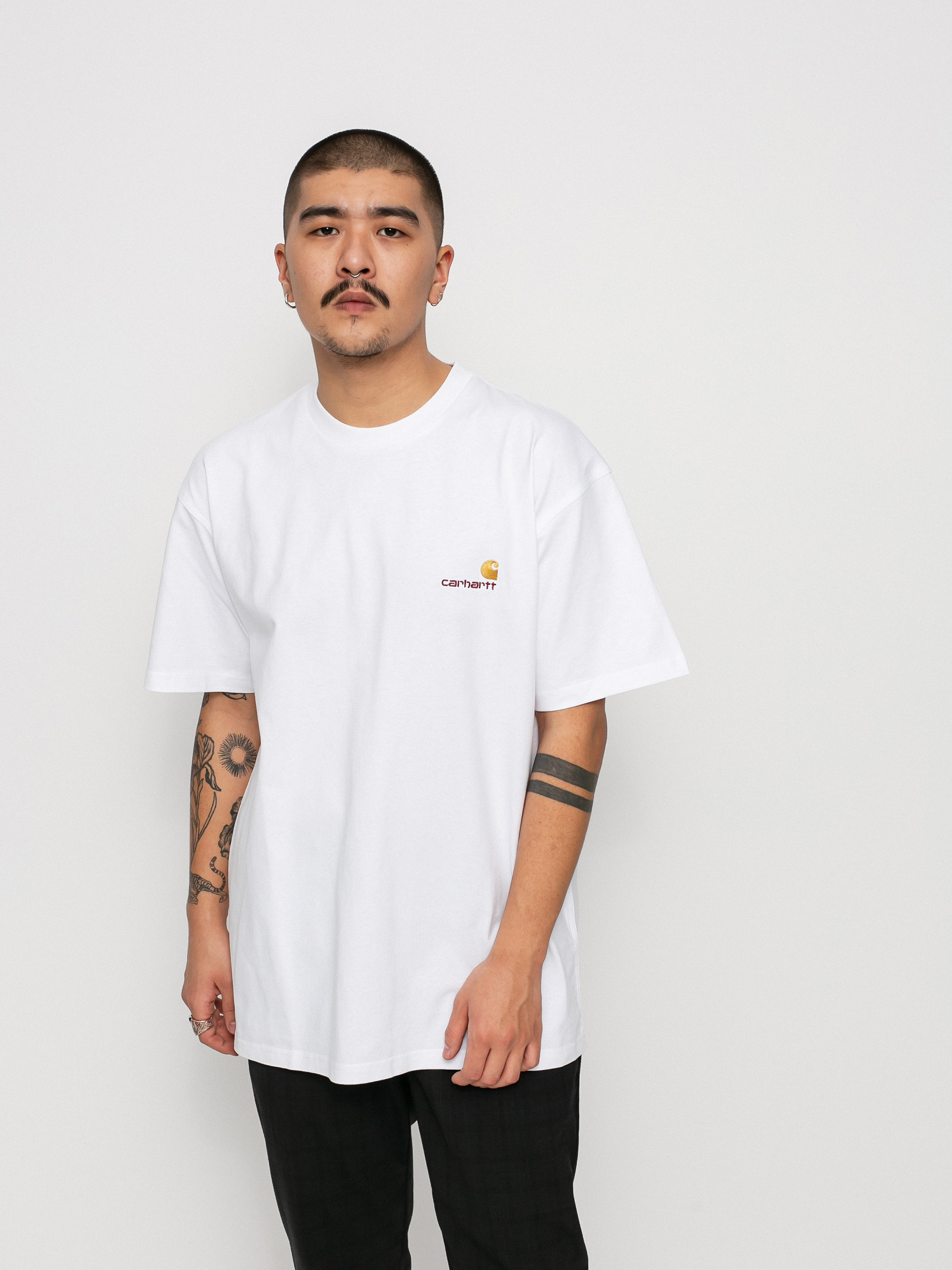 Футболка Carhartt WIP American Script (white)