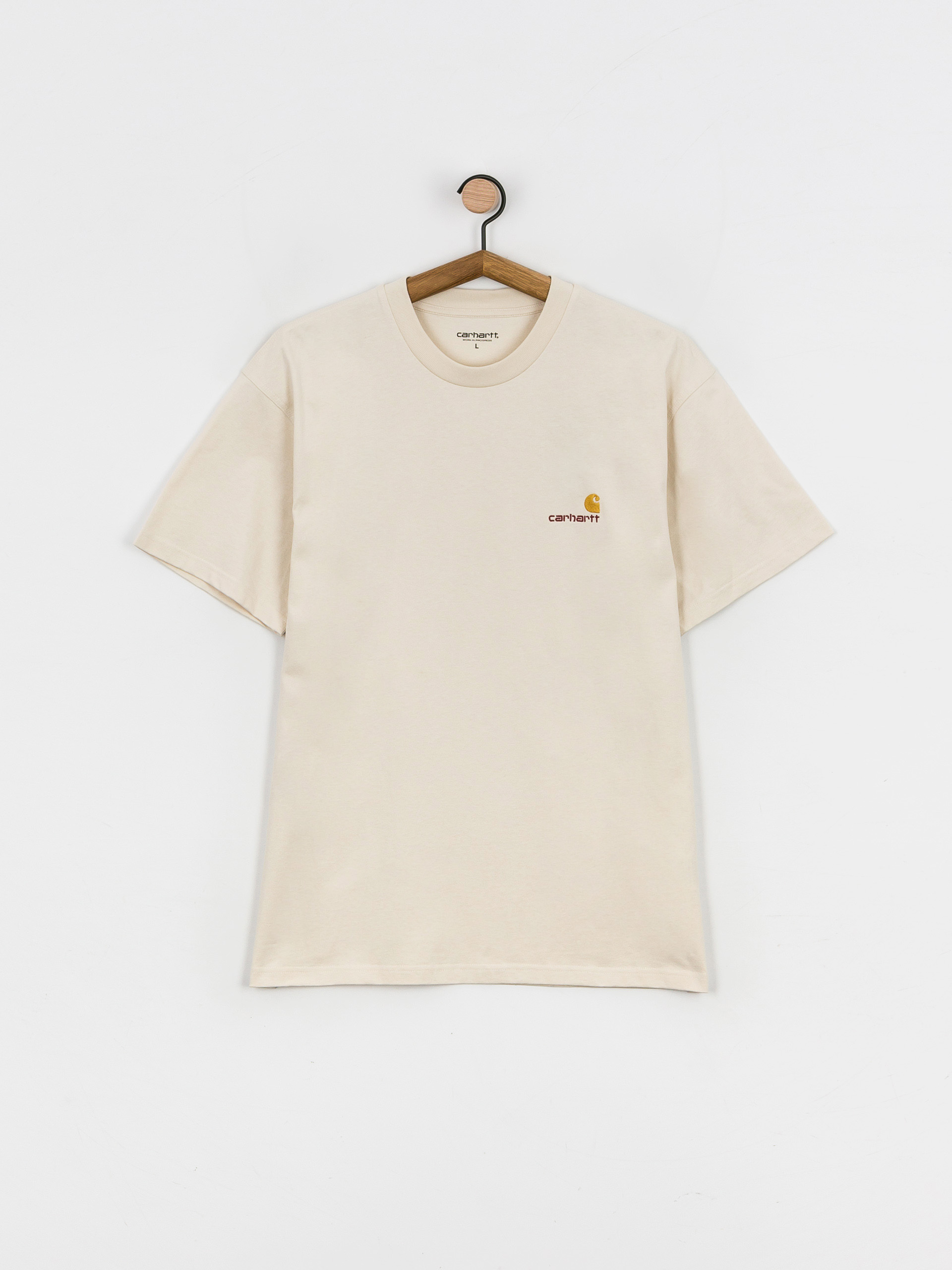 Футболка Carhartt WIP American Script (natural)