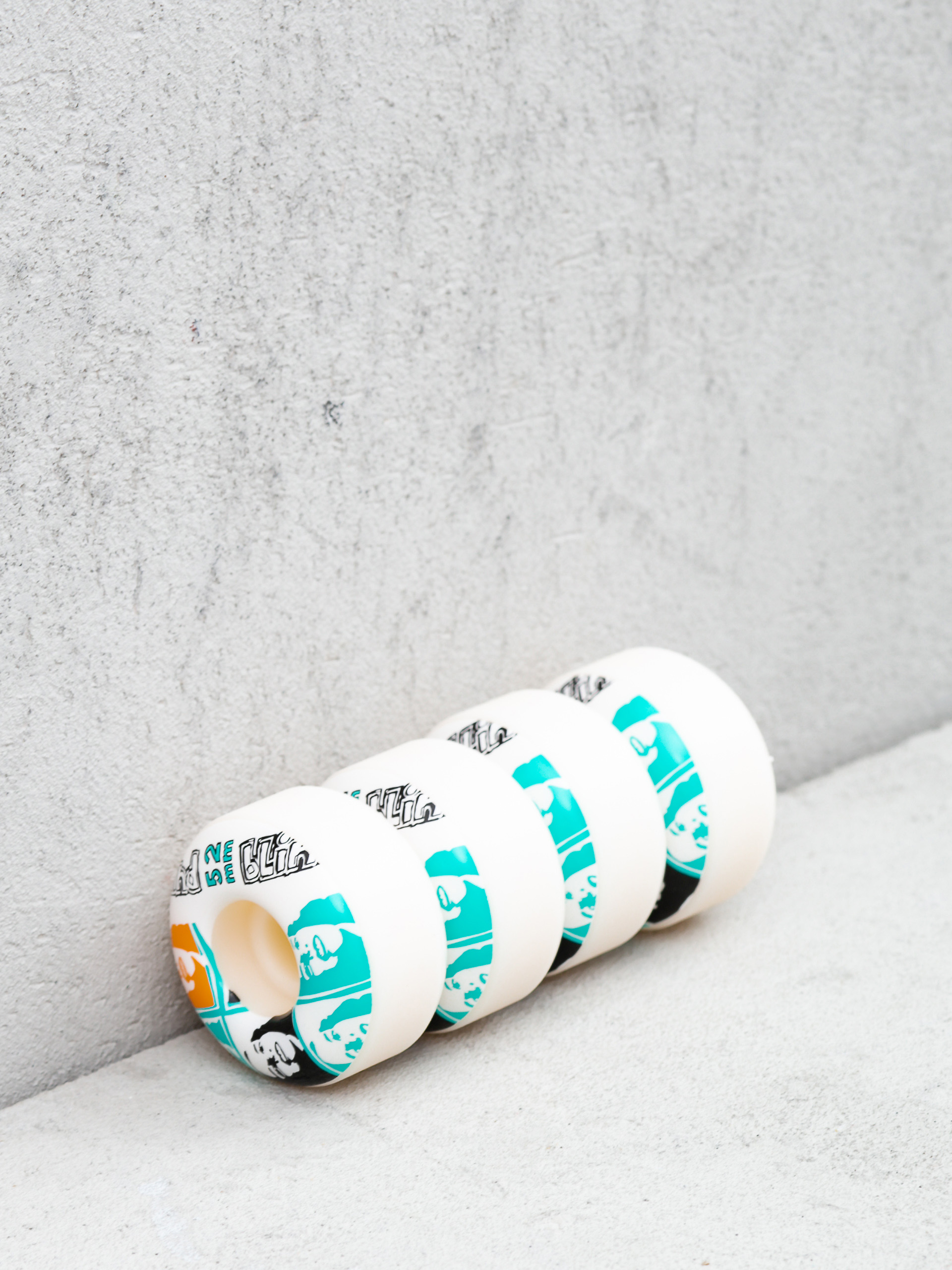 Колеса Blind Psychedelic Multi Girl (white/mint)