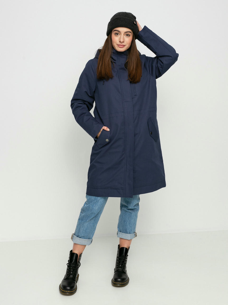 Куртка RVCA Green Valley Parka Wmn (moody blue)