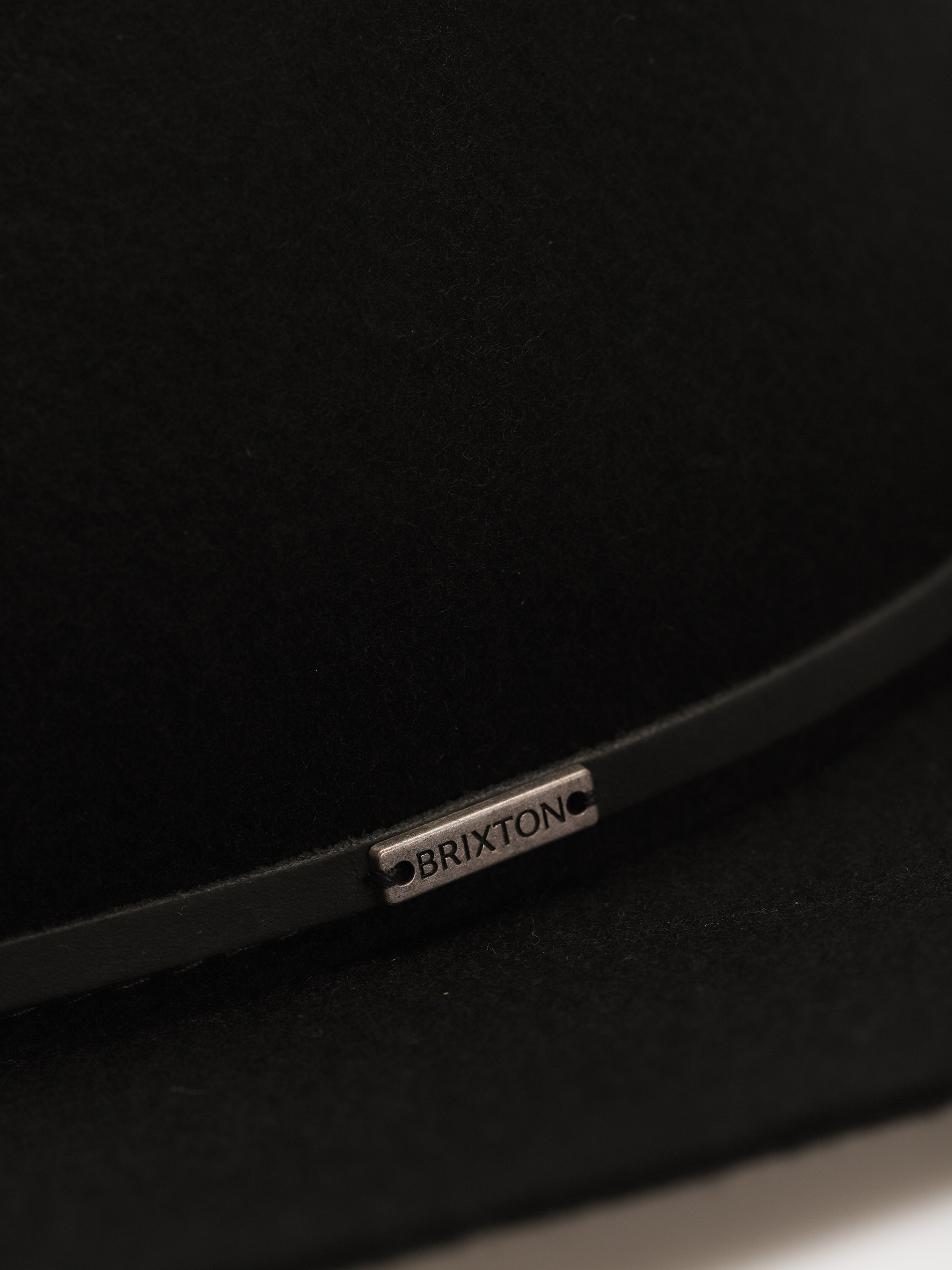 Капелюх Brixton Wesley Packable Fedora (black/black)