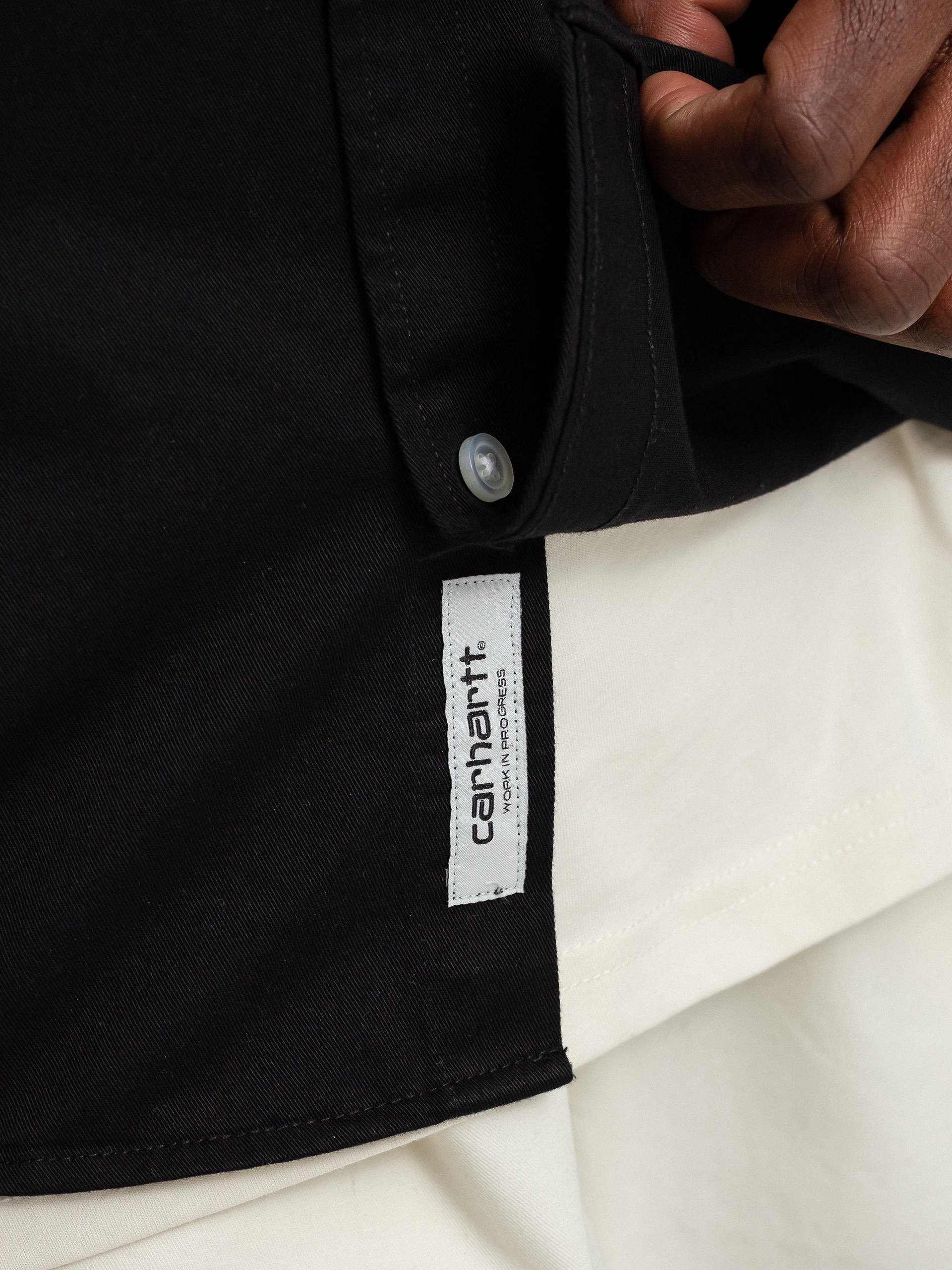 Сорочка Carhartt WIP Madison (black/white)