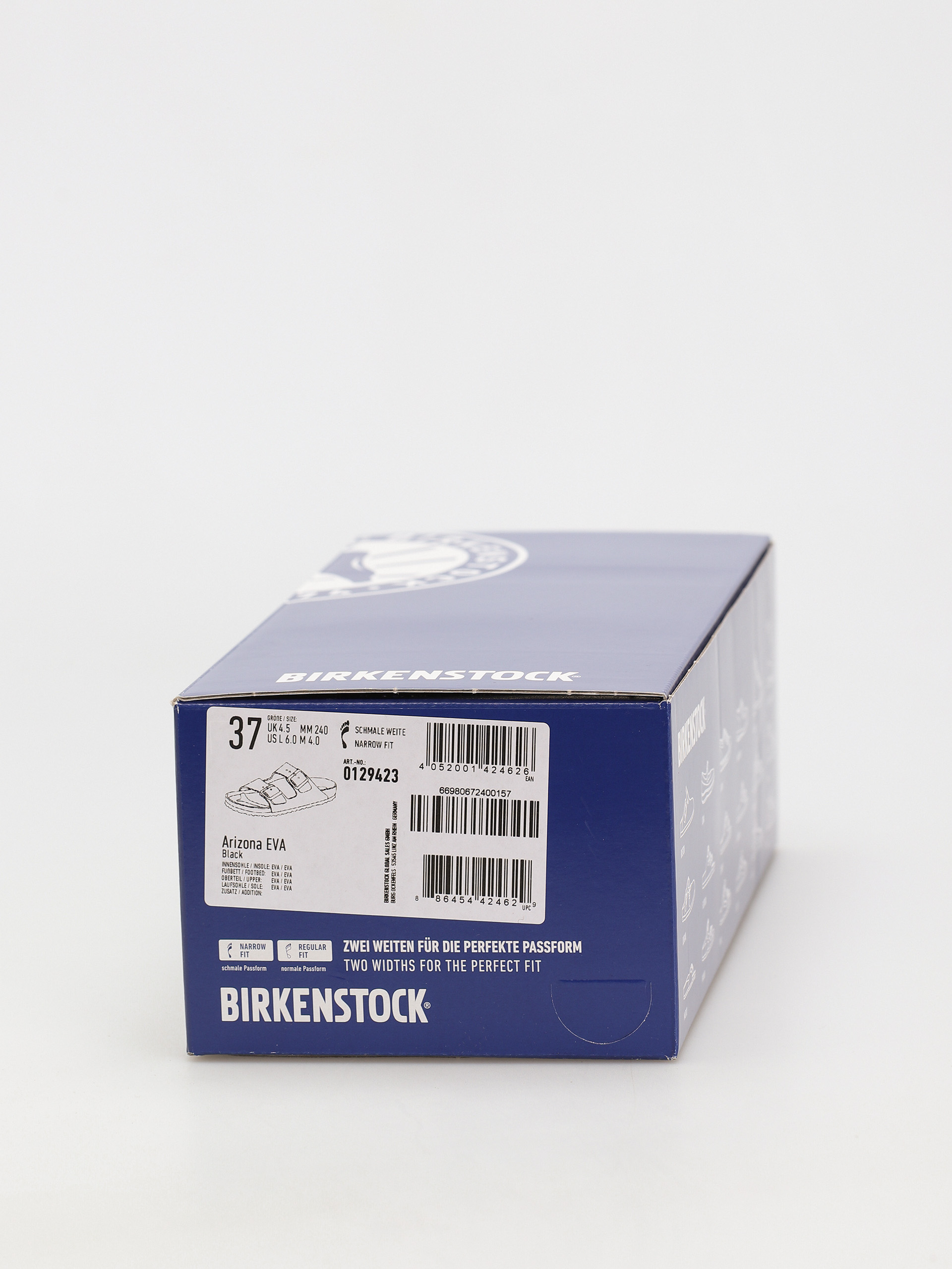 Шльопанці Birkenstock Arizona Eva Narrow Wmn (black)