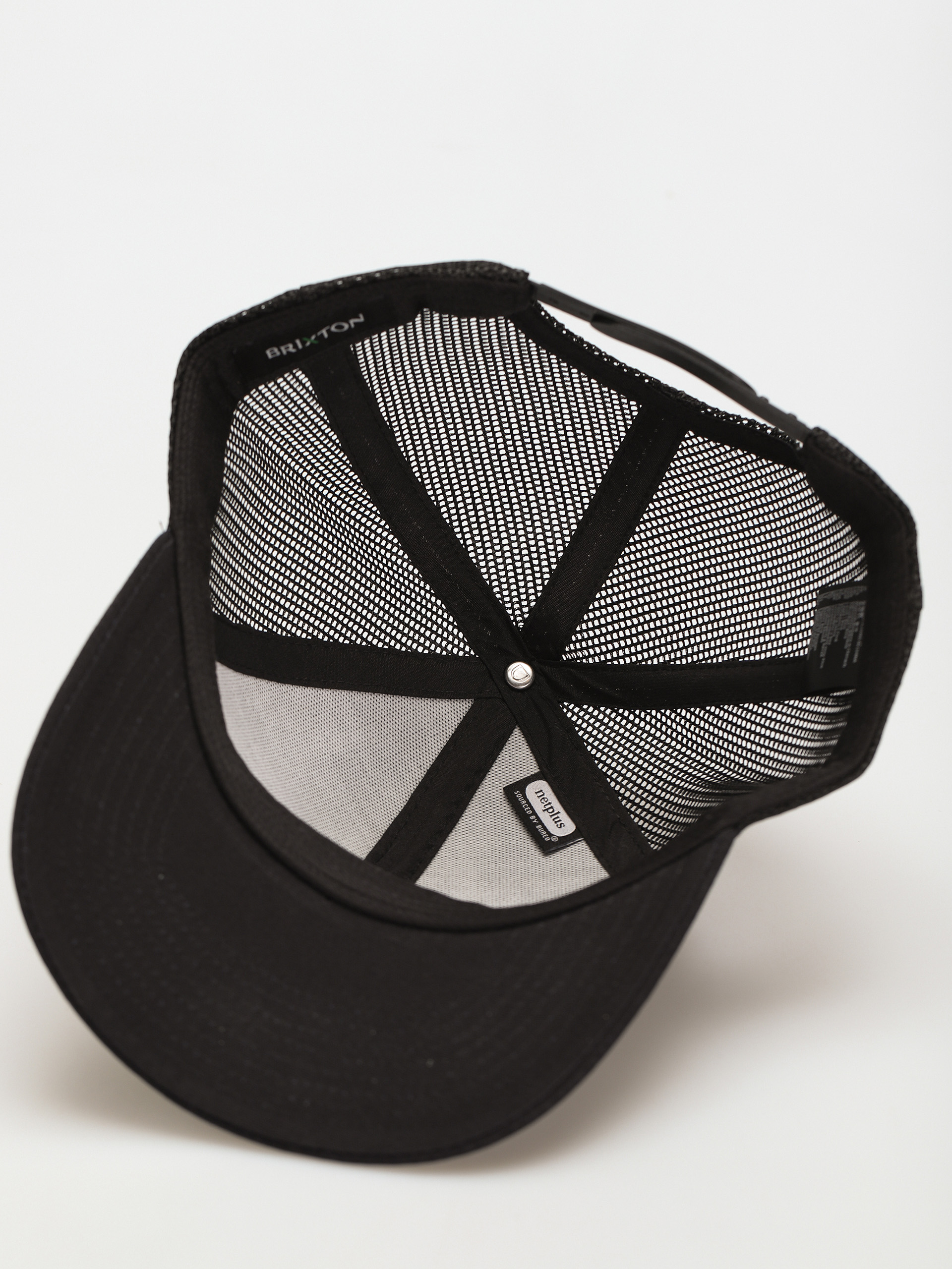 Кепка Brixton Scoop X Mp Mesh Cap (black/black)