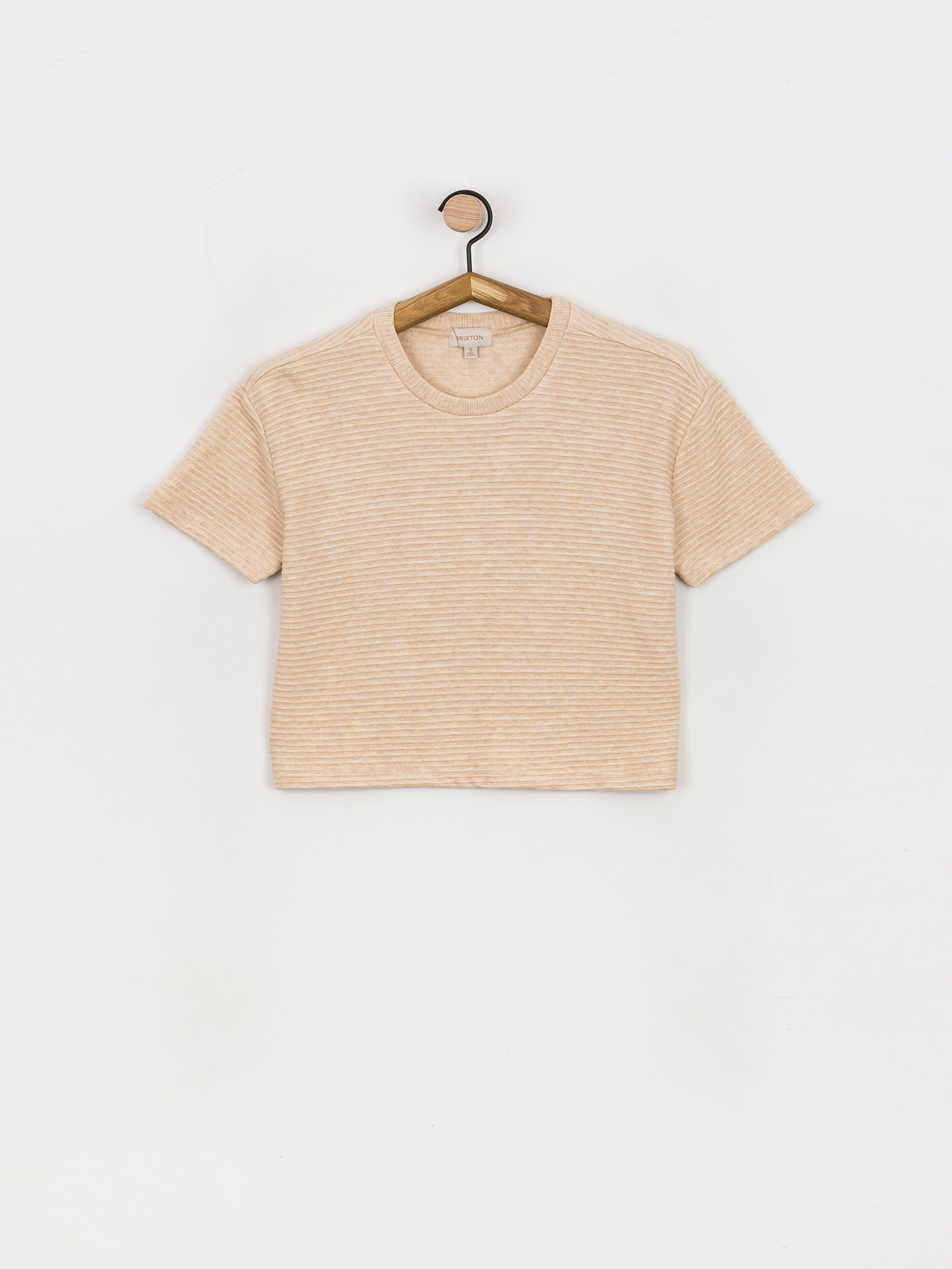Футболка Brixton Bandera Boxy Top Wmn (heather soft pink)