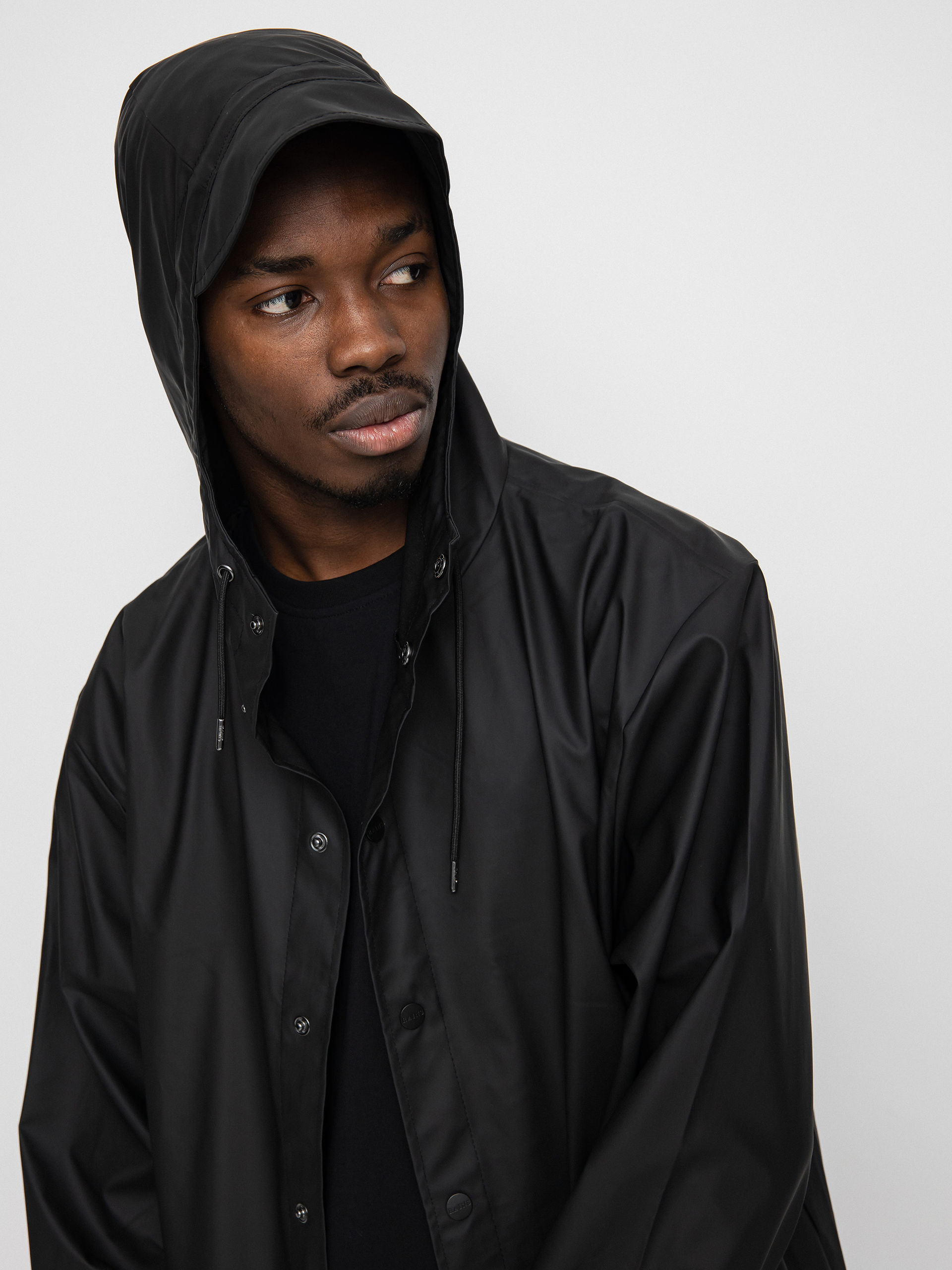 Куртка Rains Long Jacket (black)