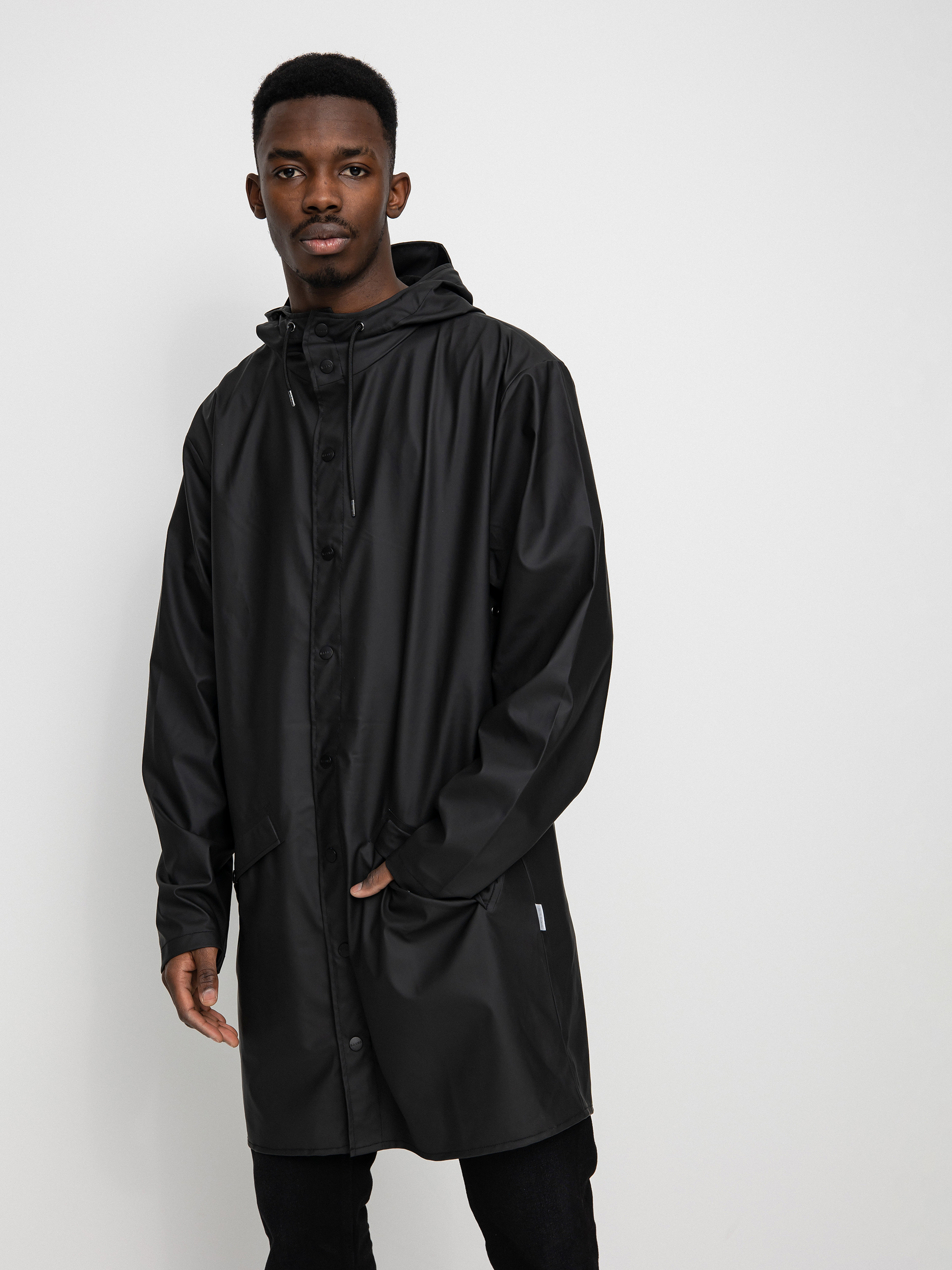 Куртка Rains Long Jacket (black)