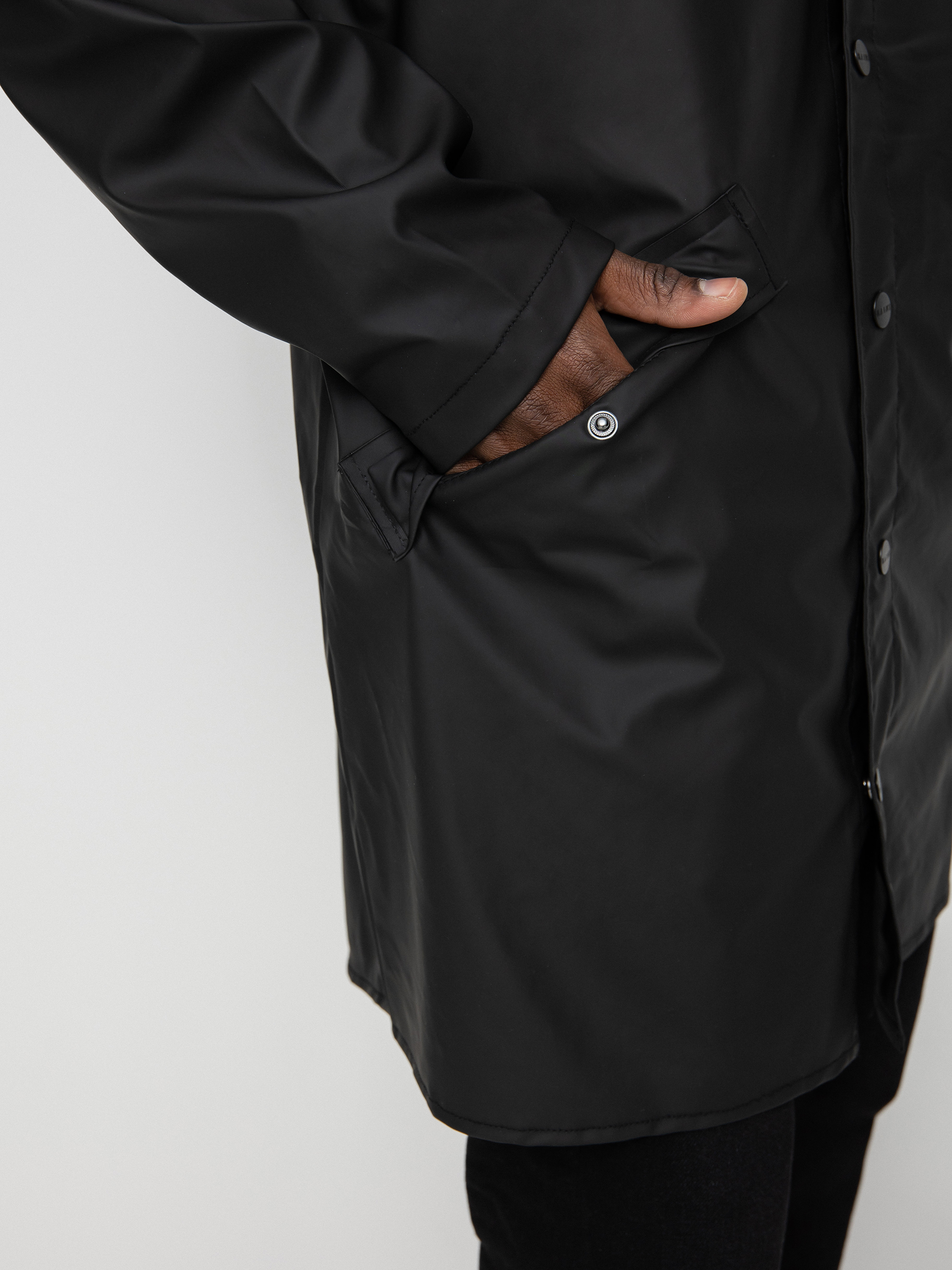 Куртка Rains Long Jacket (black)