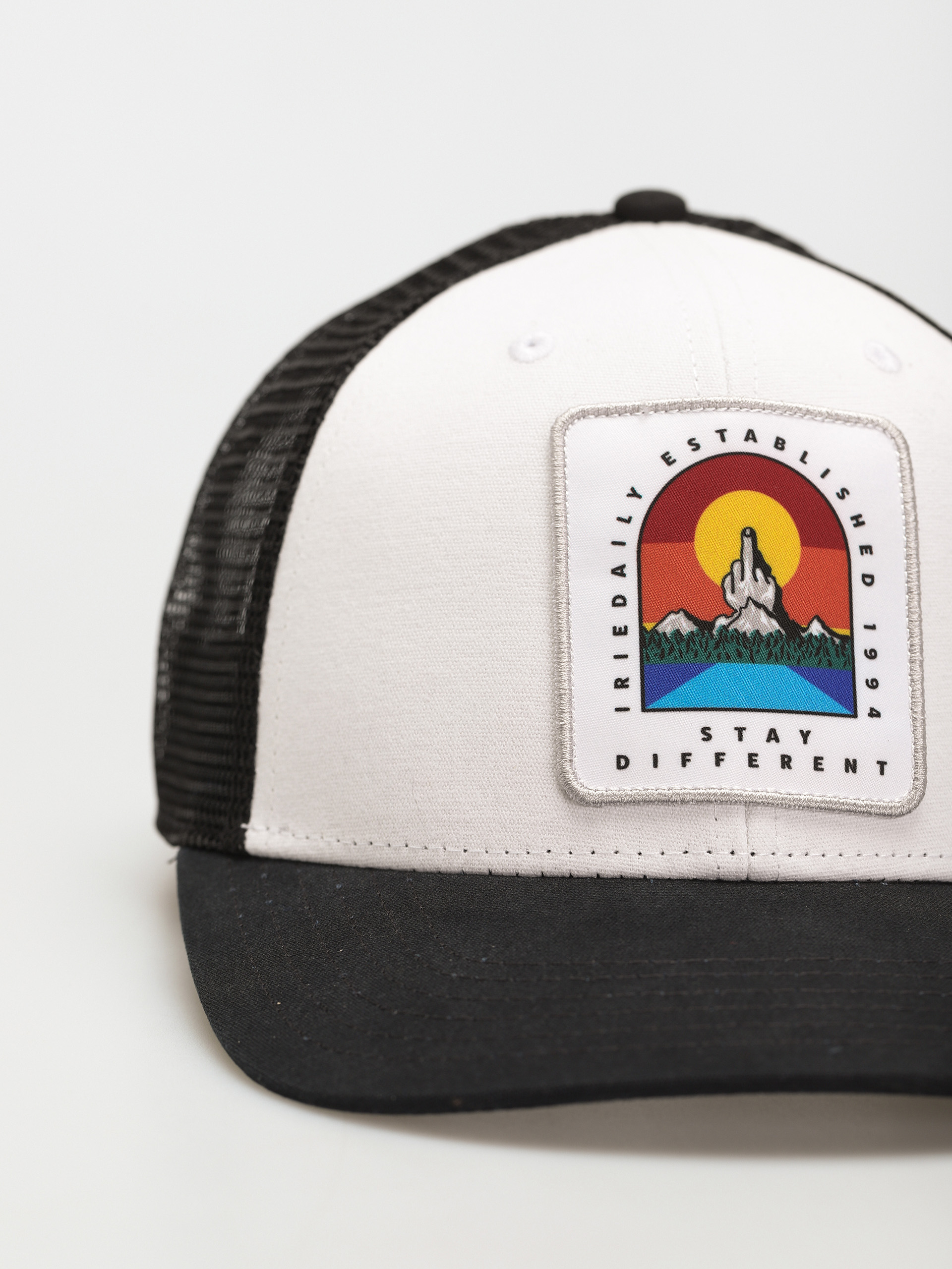 Кепка Iriedaily Stonefinger (black white)