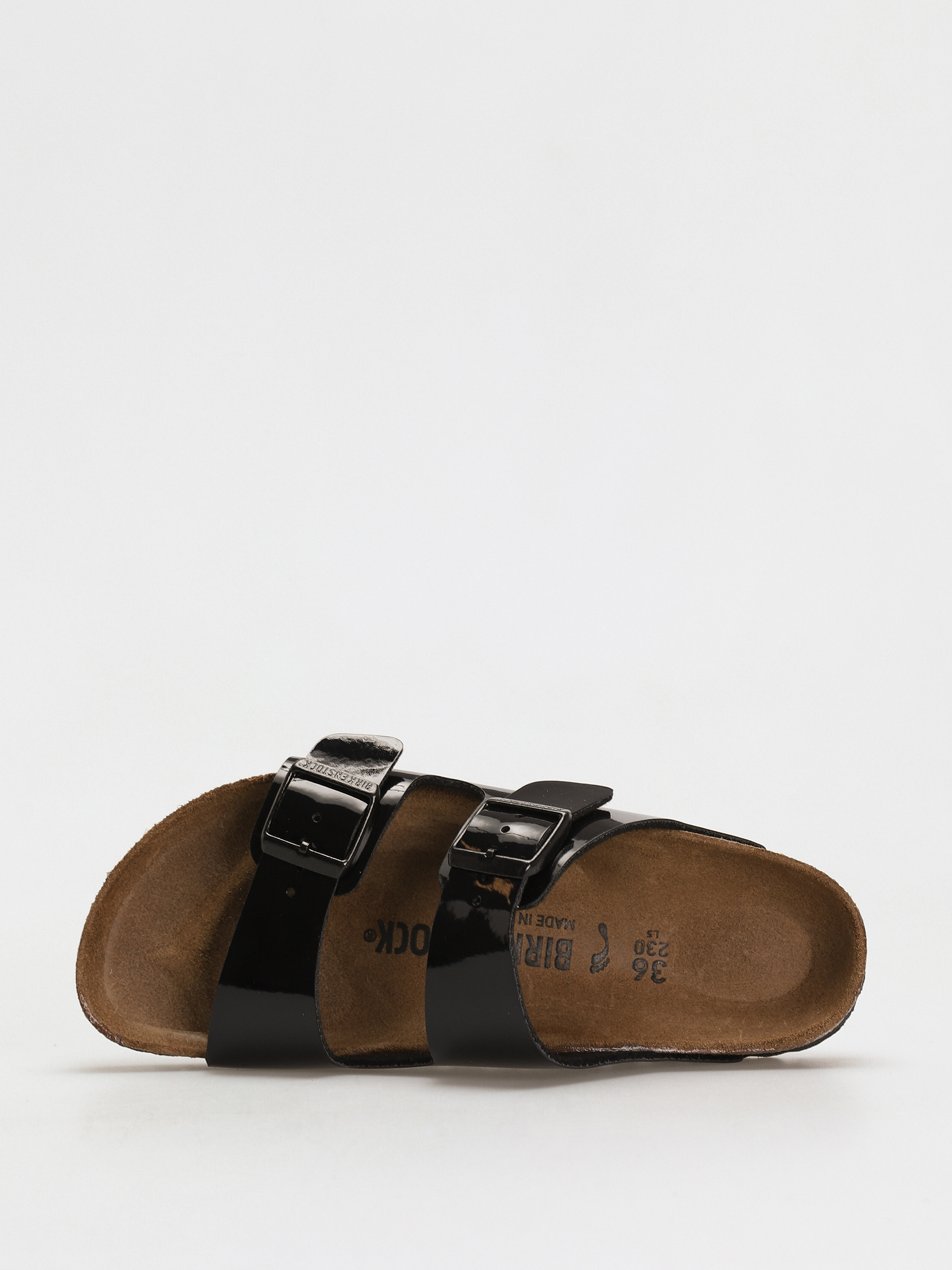 Шльопанці Birkenstock Arizona Narrow Wmn (patent black)