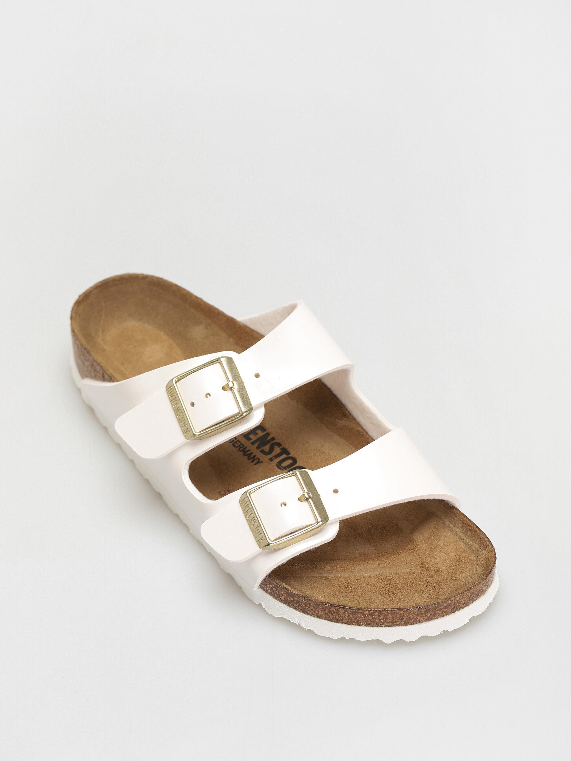 Шльопанці Birkenstock Arizona Narrow Wmn (patent white)