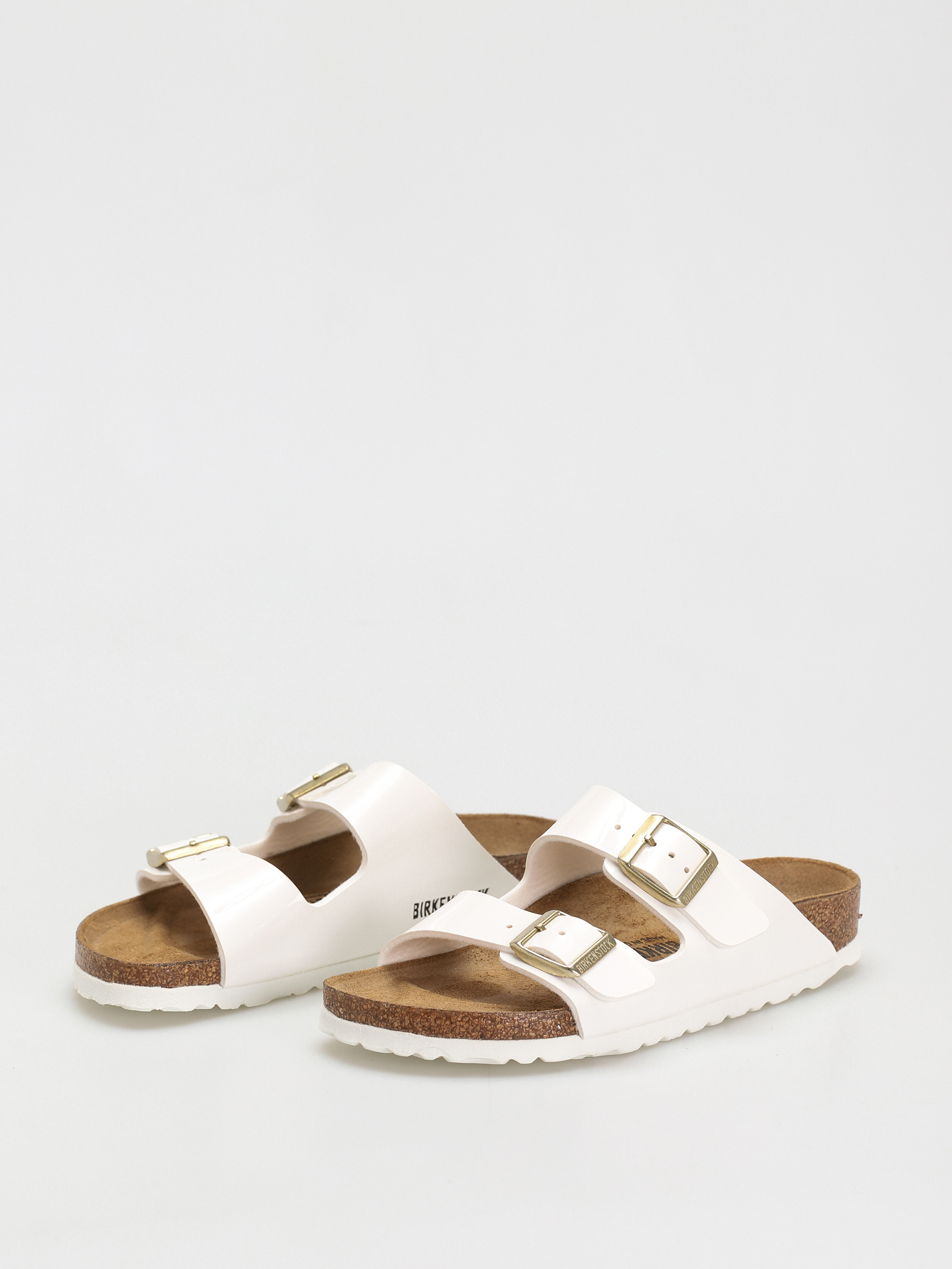 Шльопанці Birkenstock Arizona Narrow Wmn (patent white)