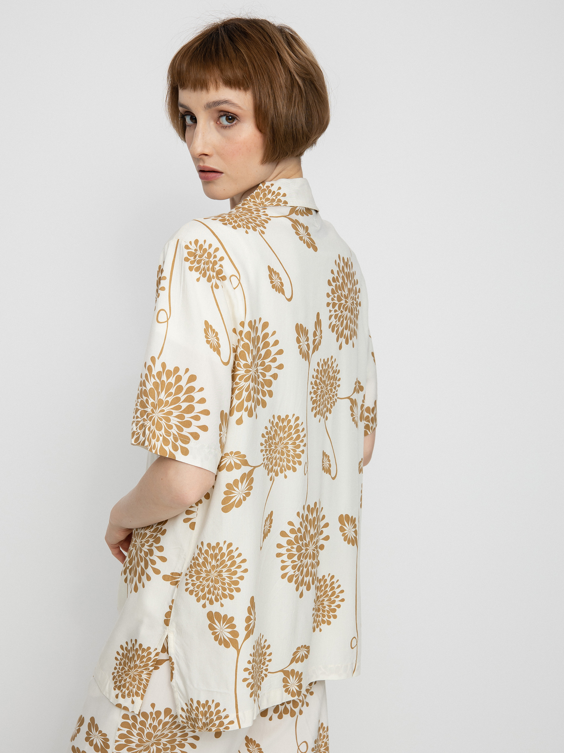 Сорочка Brixton Bunker Garden Floral Bf Wmn (dove)