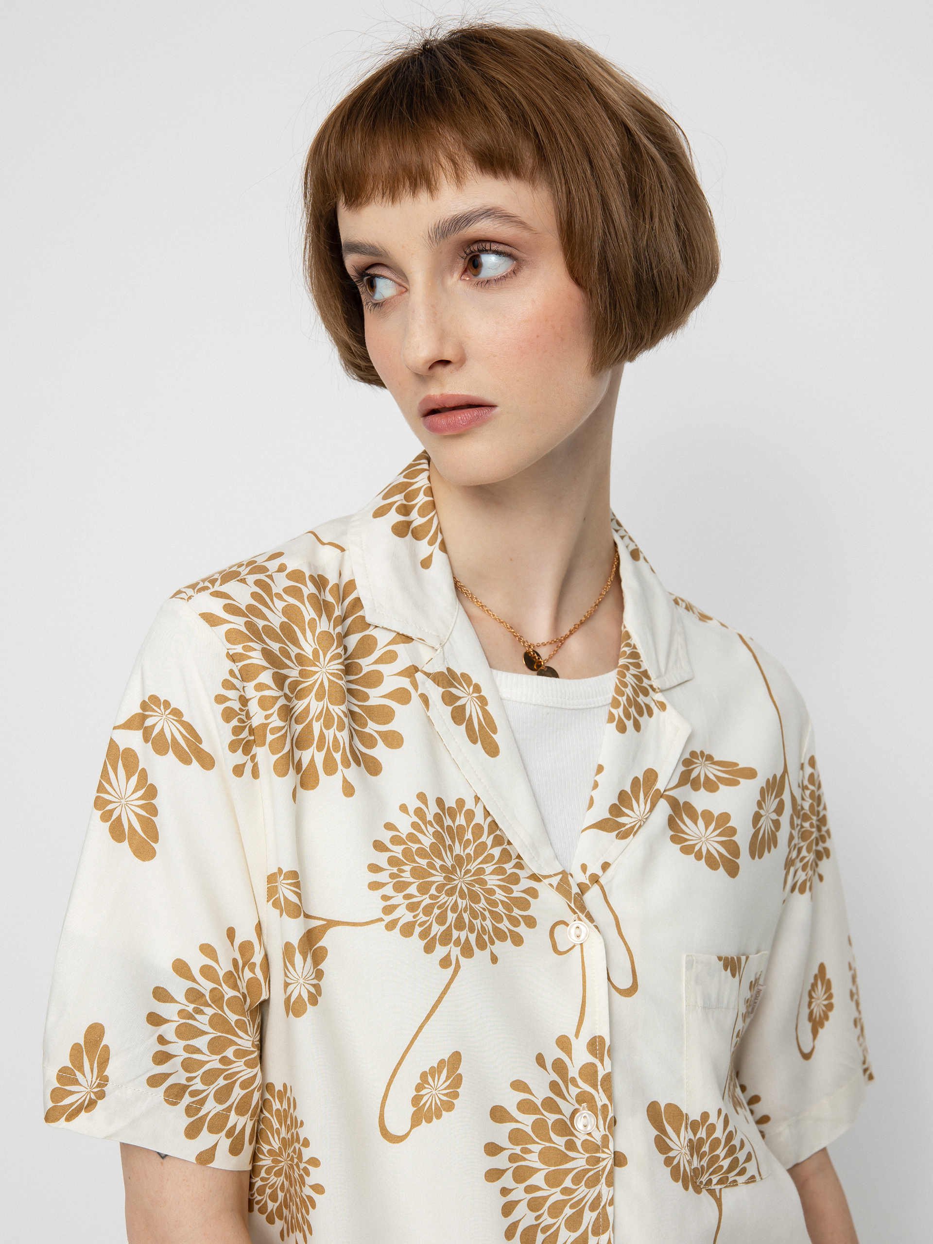 Сорочка Brixton Bunker Garden Floral Bf Wmn (dove)