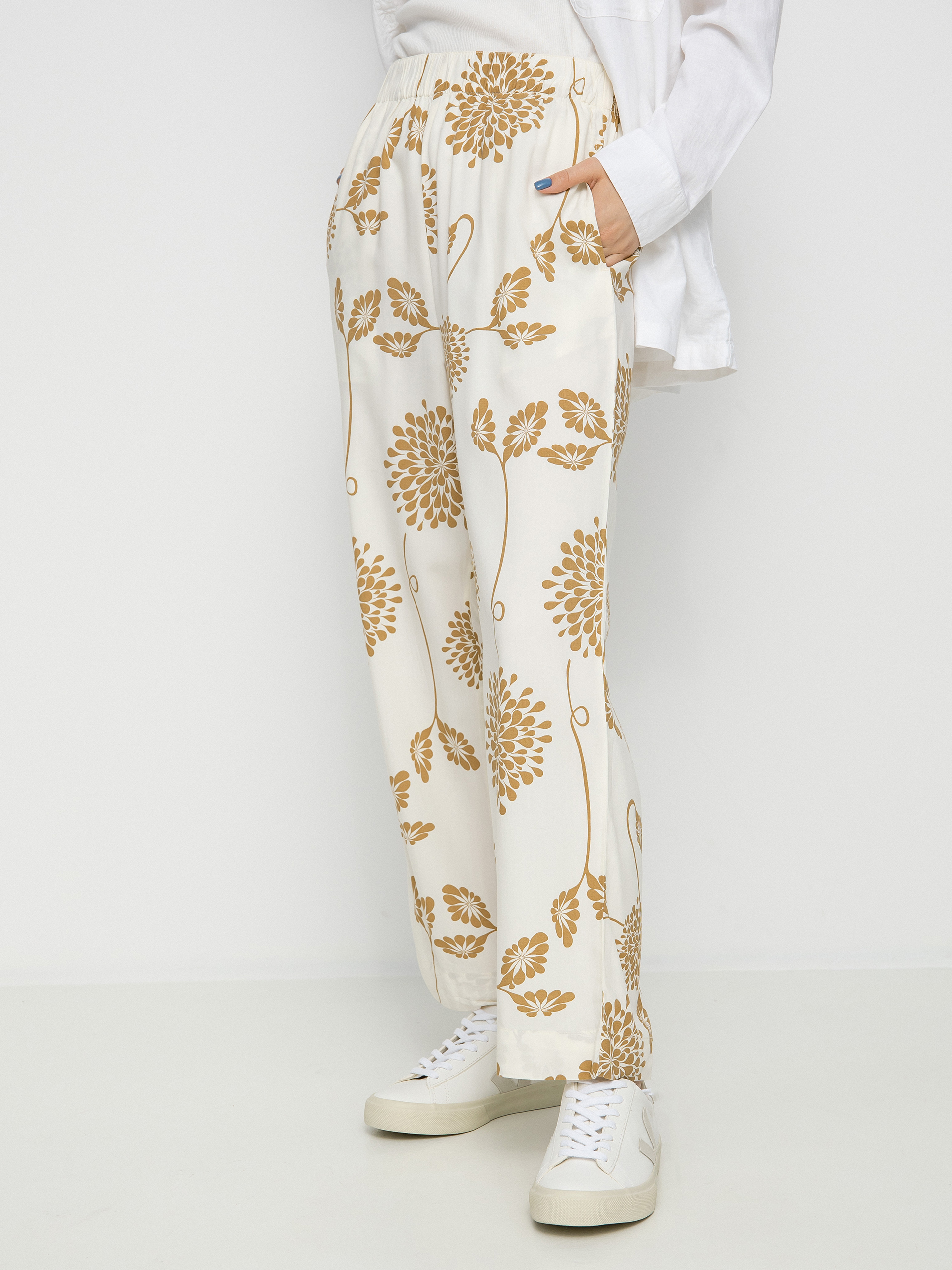 Штани Brixton Garden Floral Crop Wmn (dove)