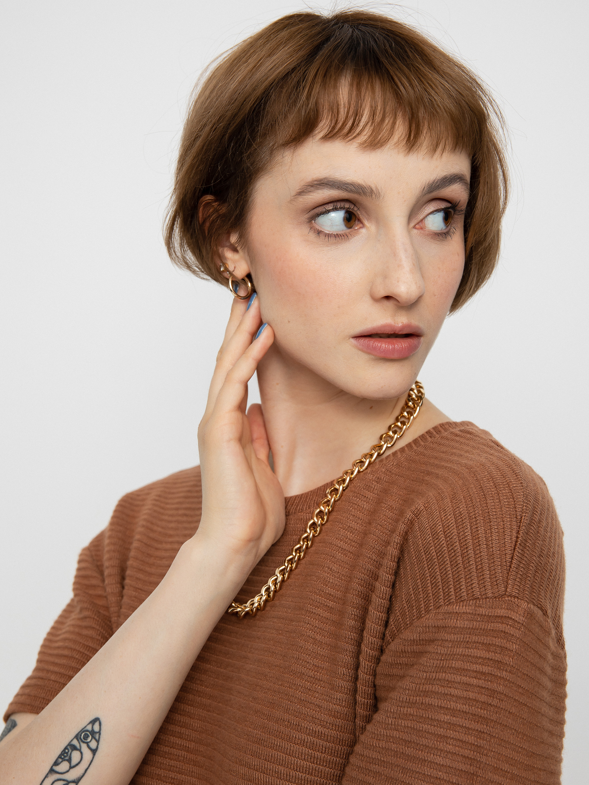 Футболка Brixton Bandera Boxy Top Wmn (hide)