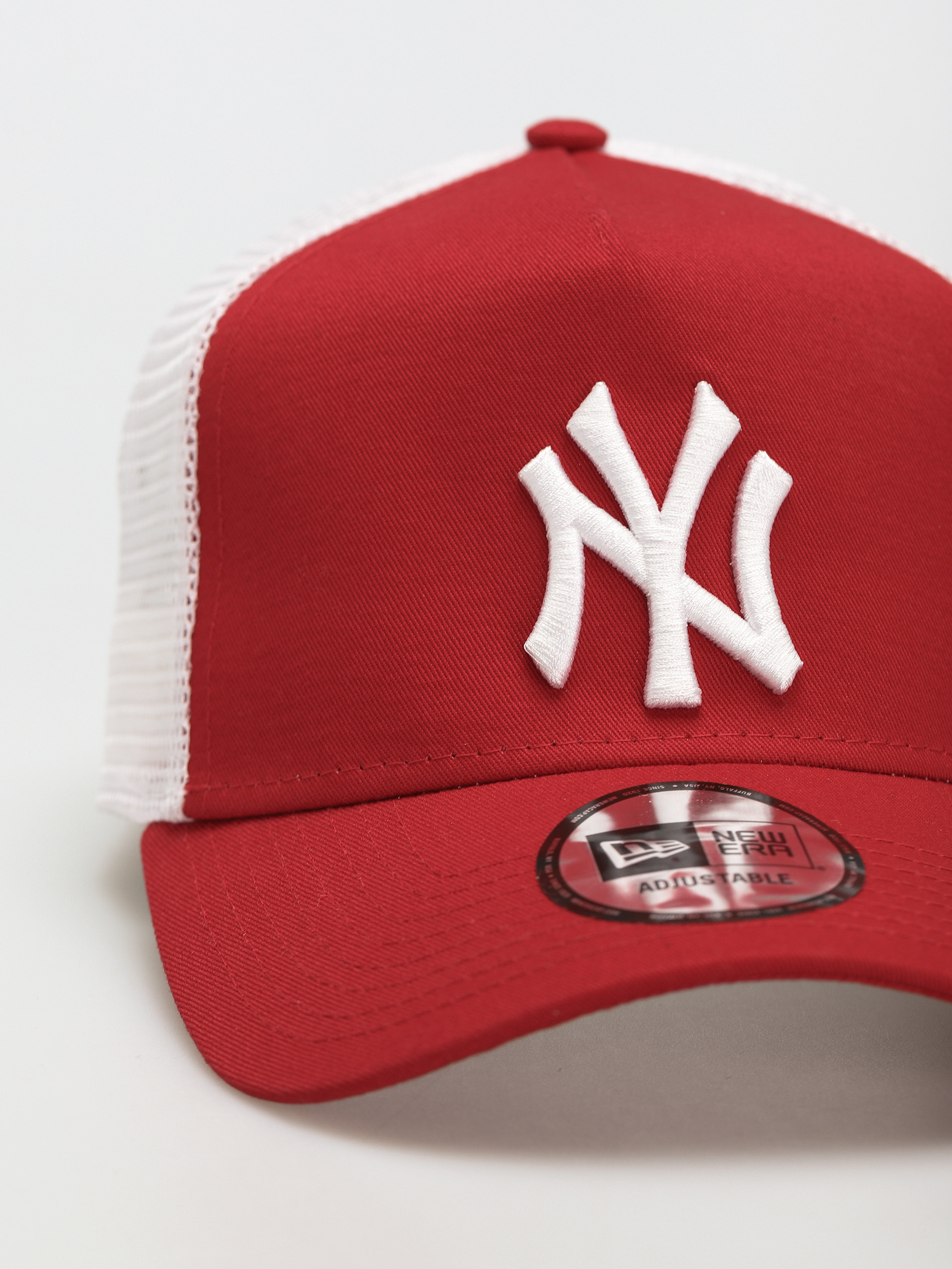 Кепка New Era Clean Trucker New York Yankees ZD (scarlet)