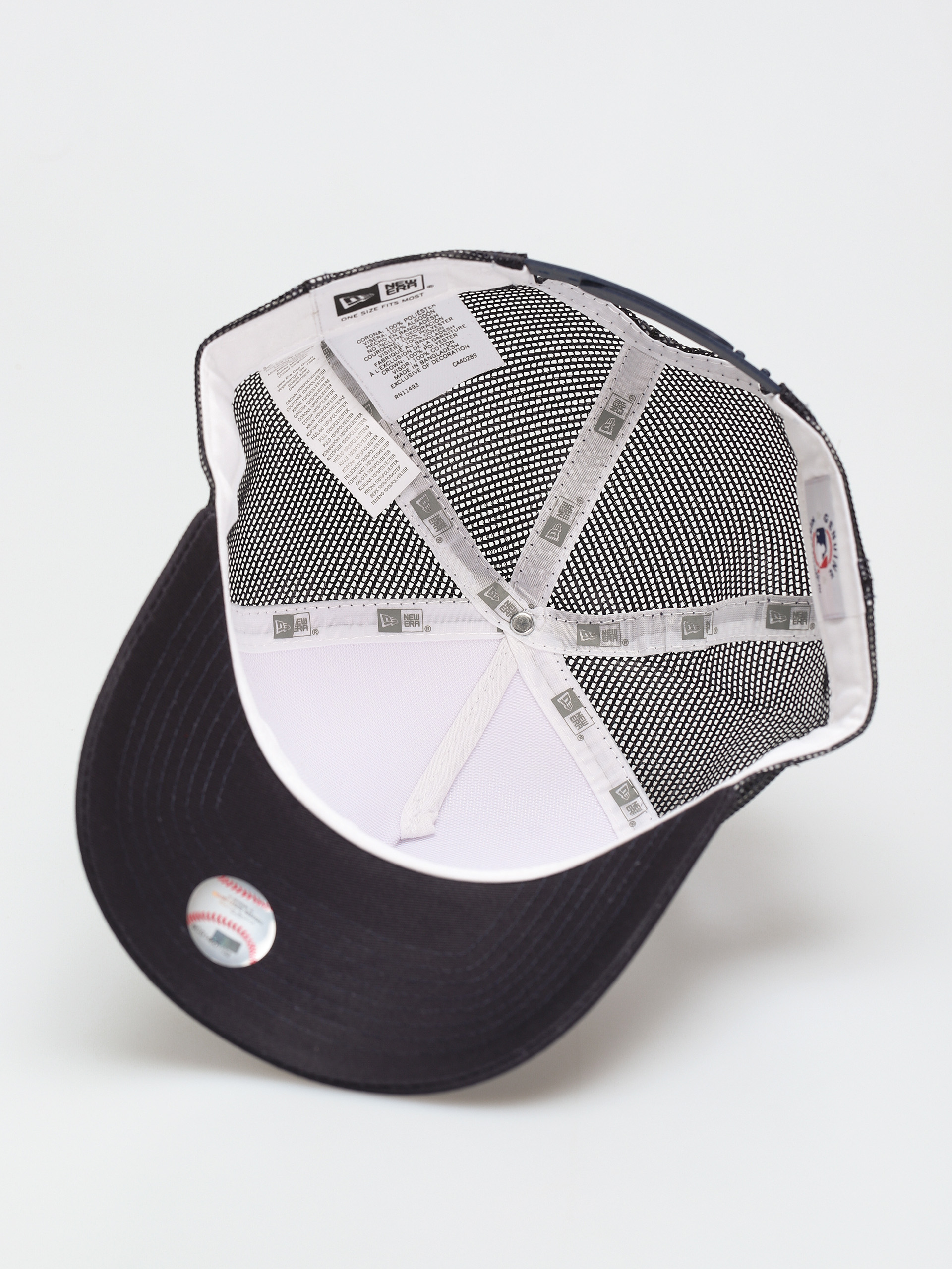 Кепка New Era Team Block Trucker New York Yankees (black/white)