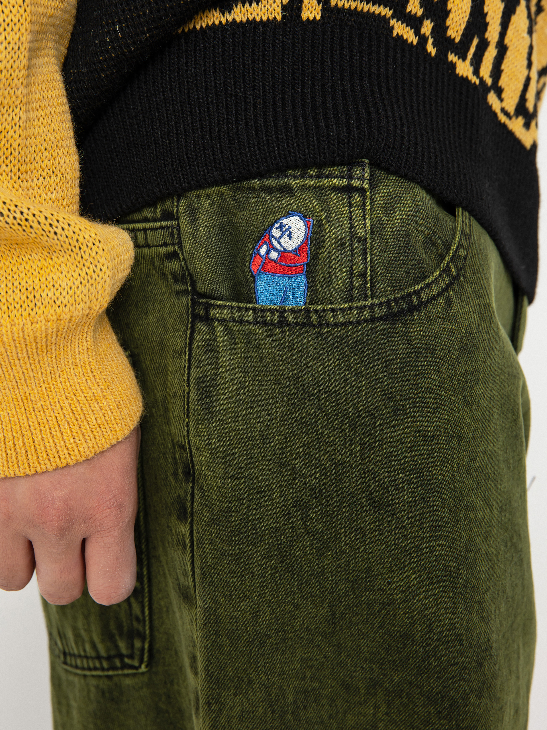 Штани Polar Skate Big Boy (greenblack)