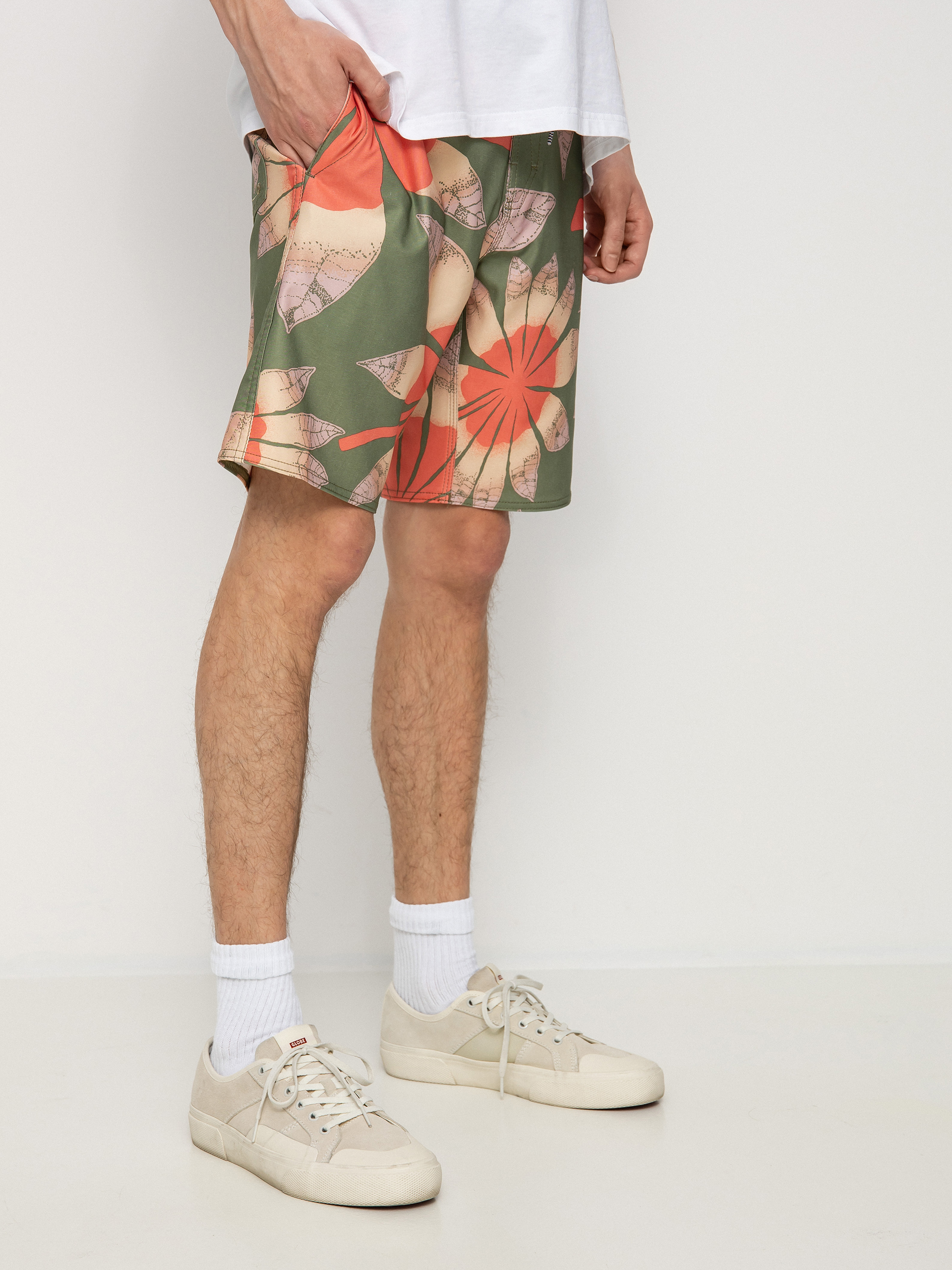 Пляжні шорти Volcom Sunder Stoney 19 (martini olive)