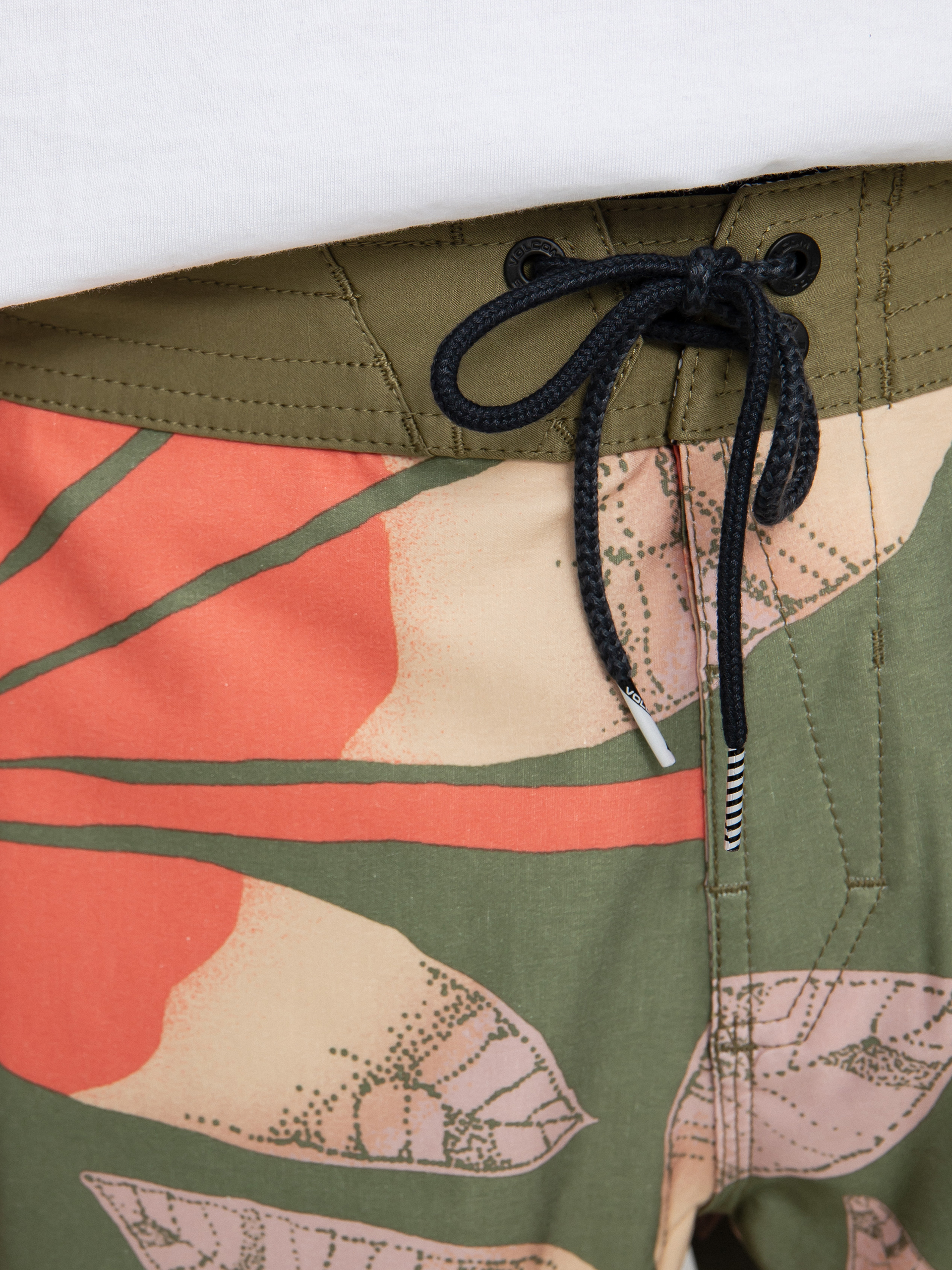 Пляжні шорти Volcom Sunder Stoney 19 (martini olive)