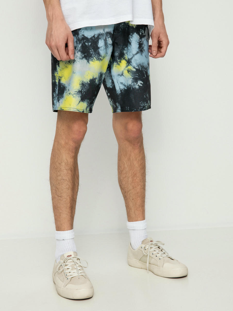 Пляжні шорти Volcom Saturate Stoney 19 (lime tie dye)