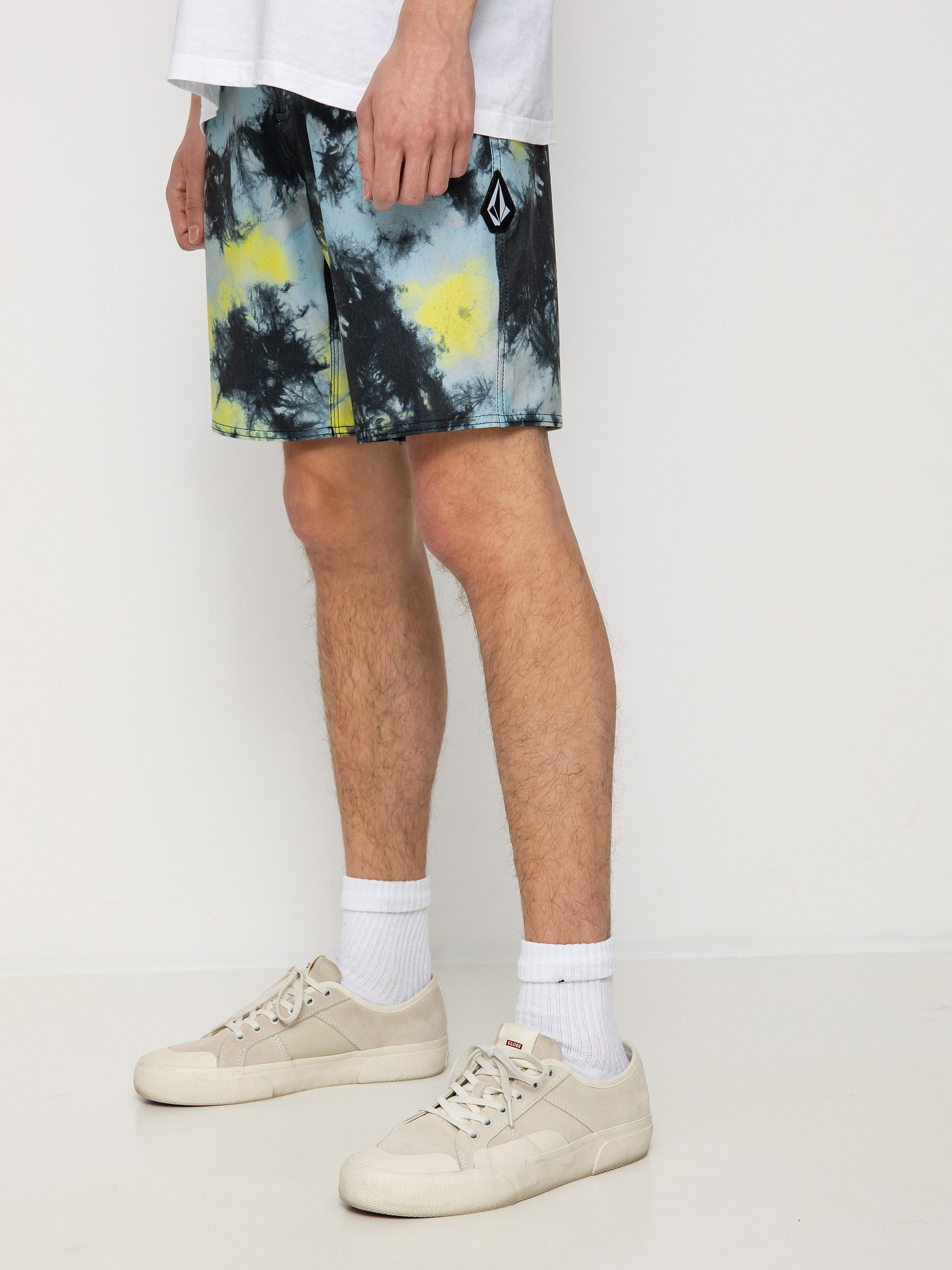 Пляжні шорти Volcom Saturate Stoney 19 (lime tie dye)