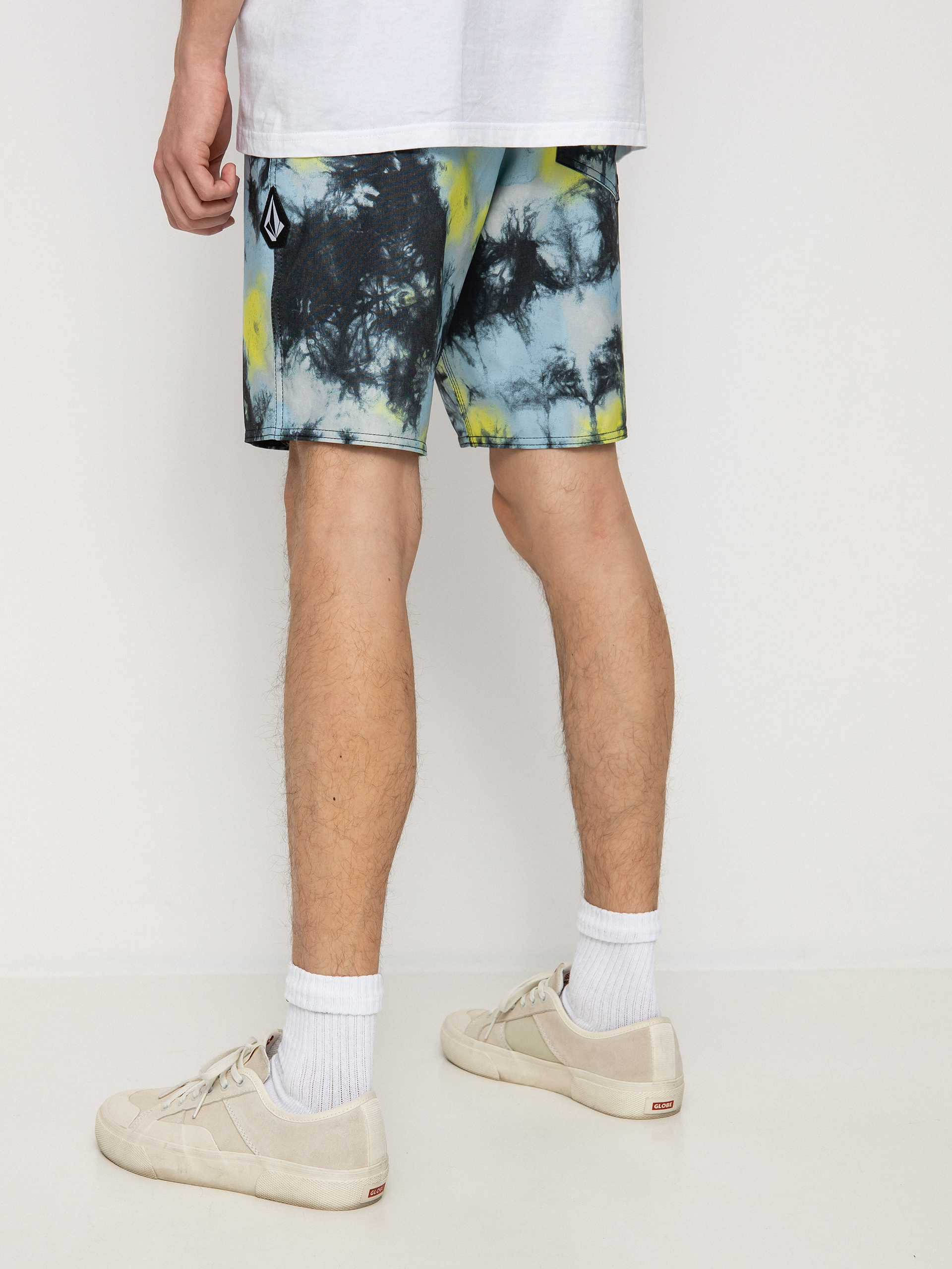 Пляжні шорти Volcom Saturate Stoney 19 (lime tie dye)