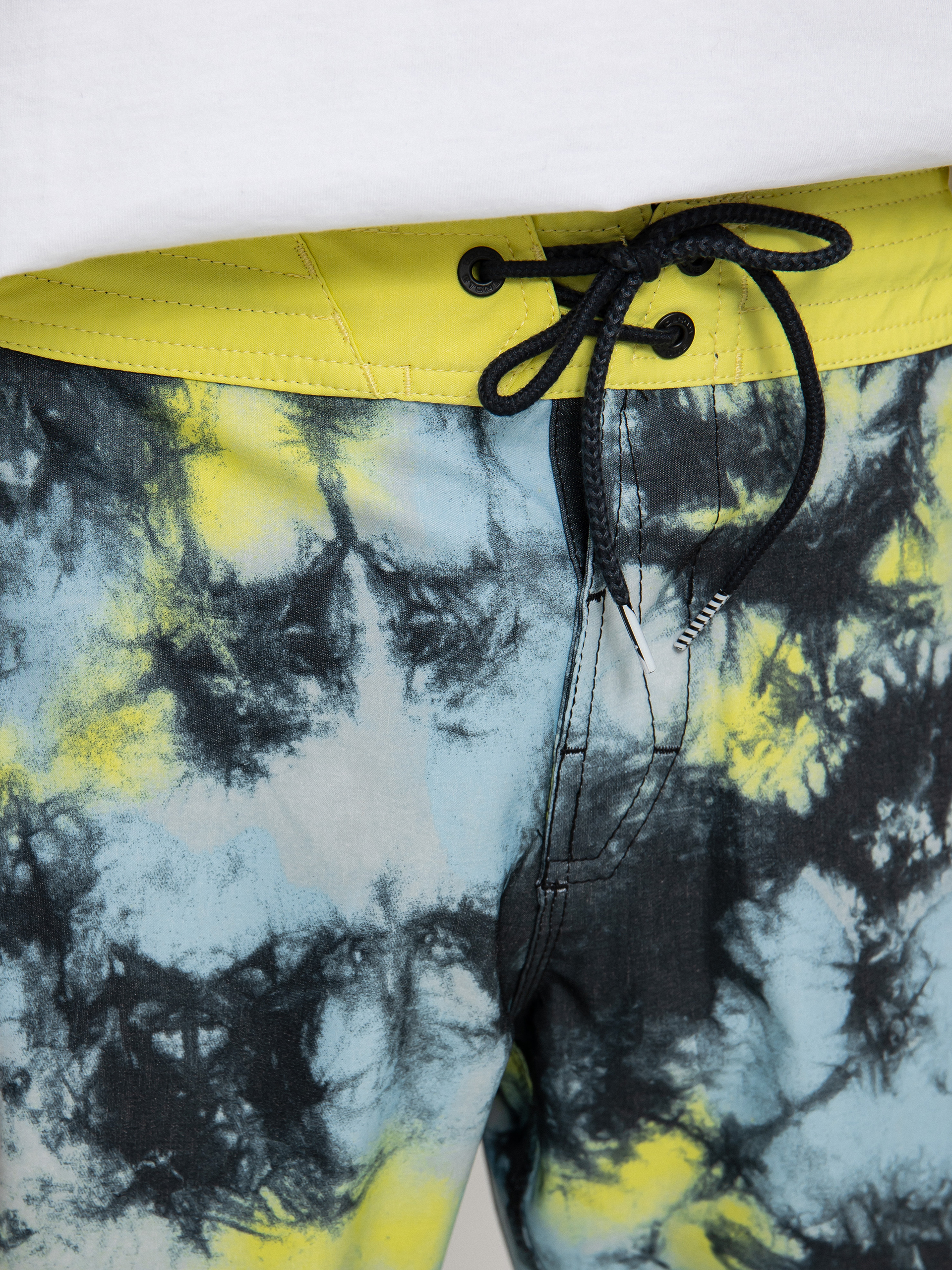 Пляжні шорти Volcom Saturate Stoney 19 (lime tie dye)