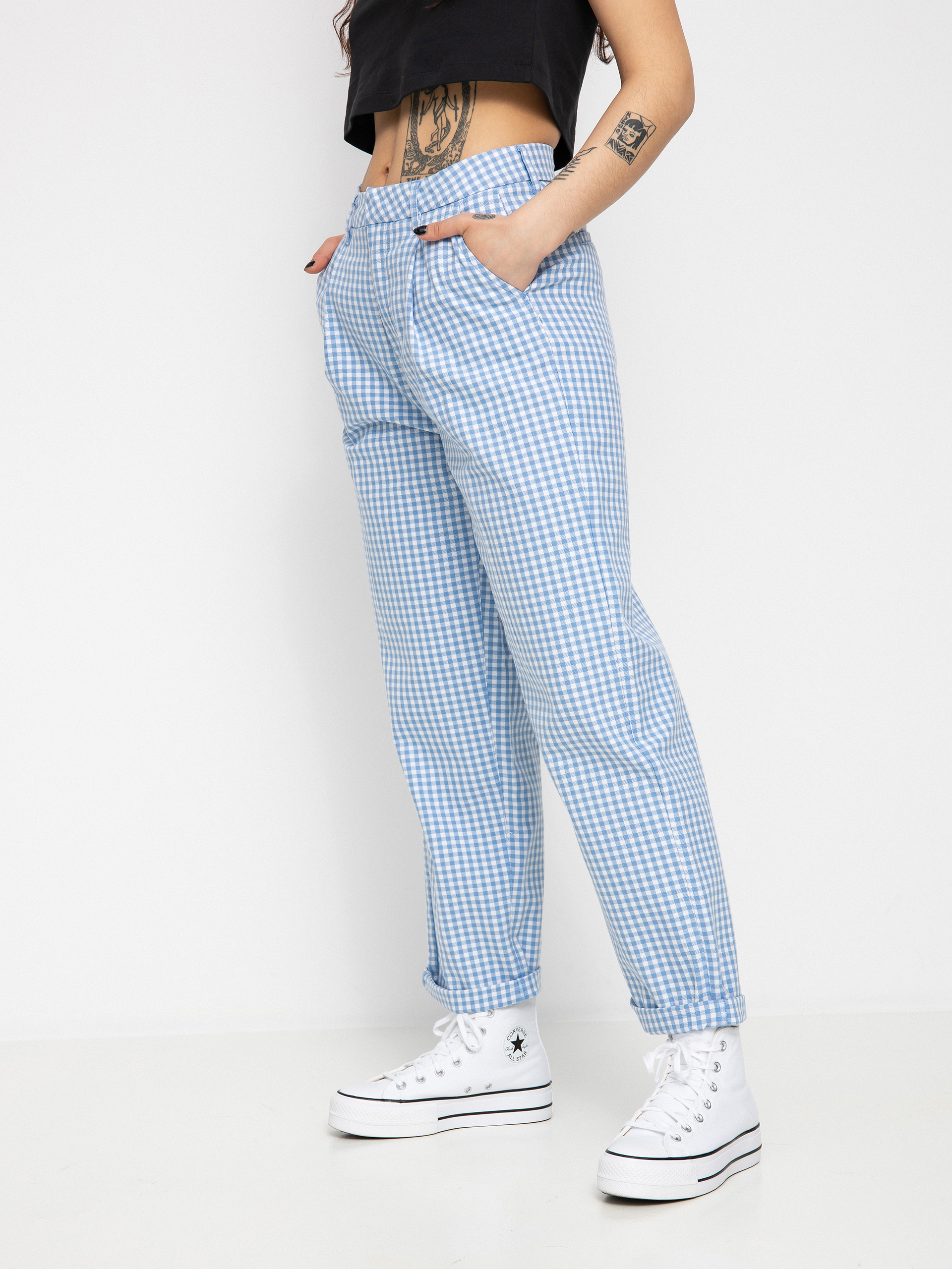 Штани Brixton Victory Trouser Wmn (casa blanca blue)