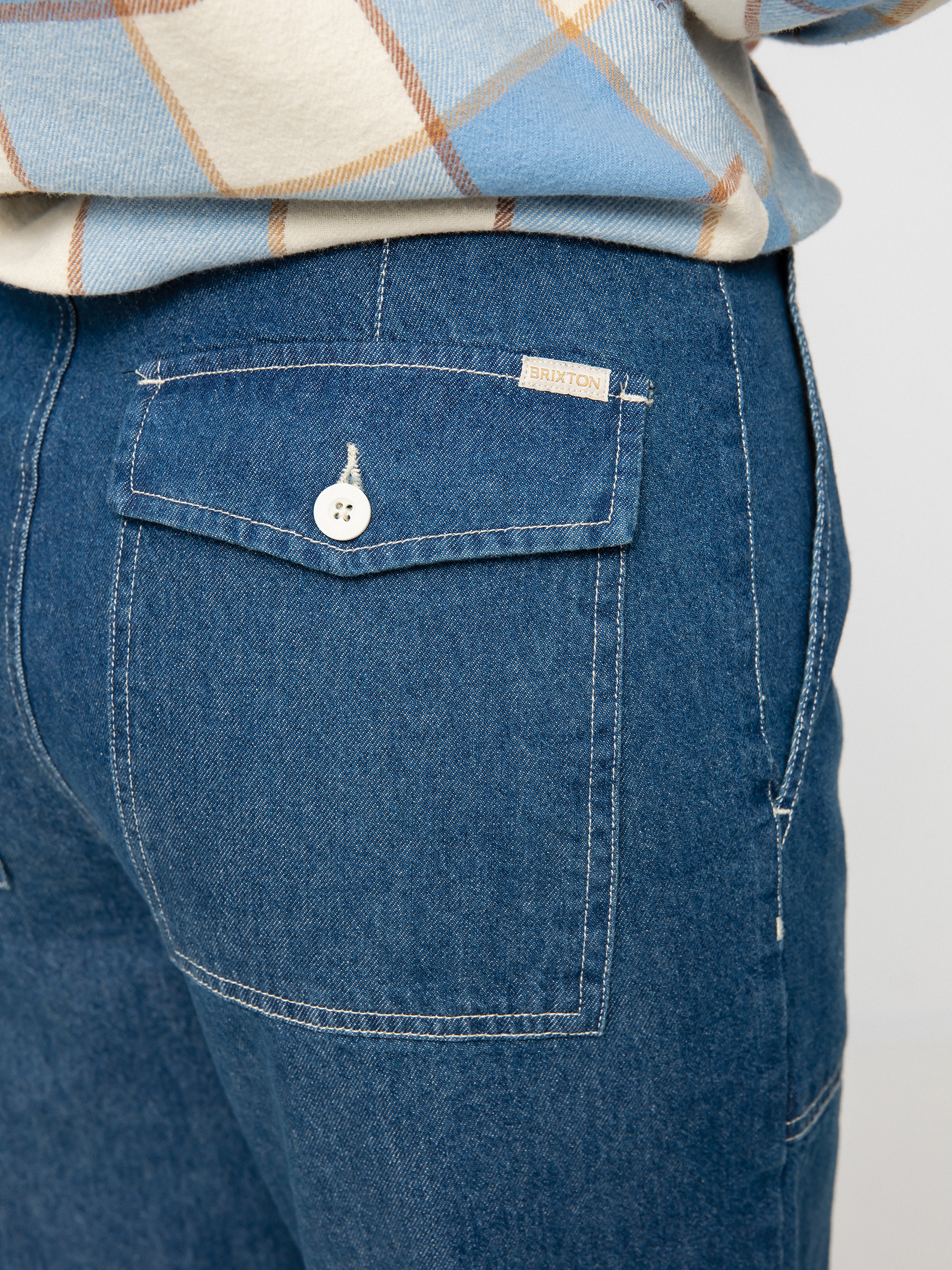 Штани Brixton Vancouver Wmn (indigo rinse)