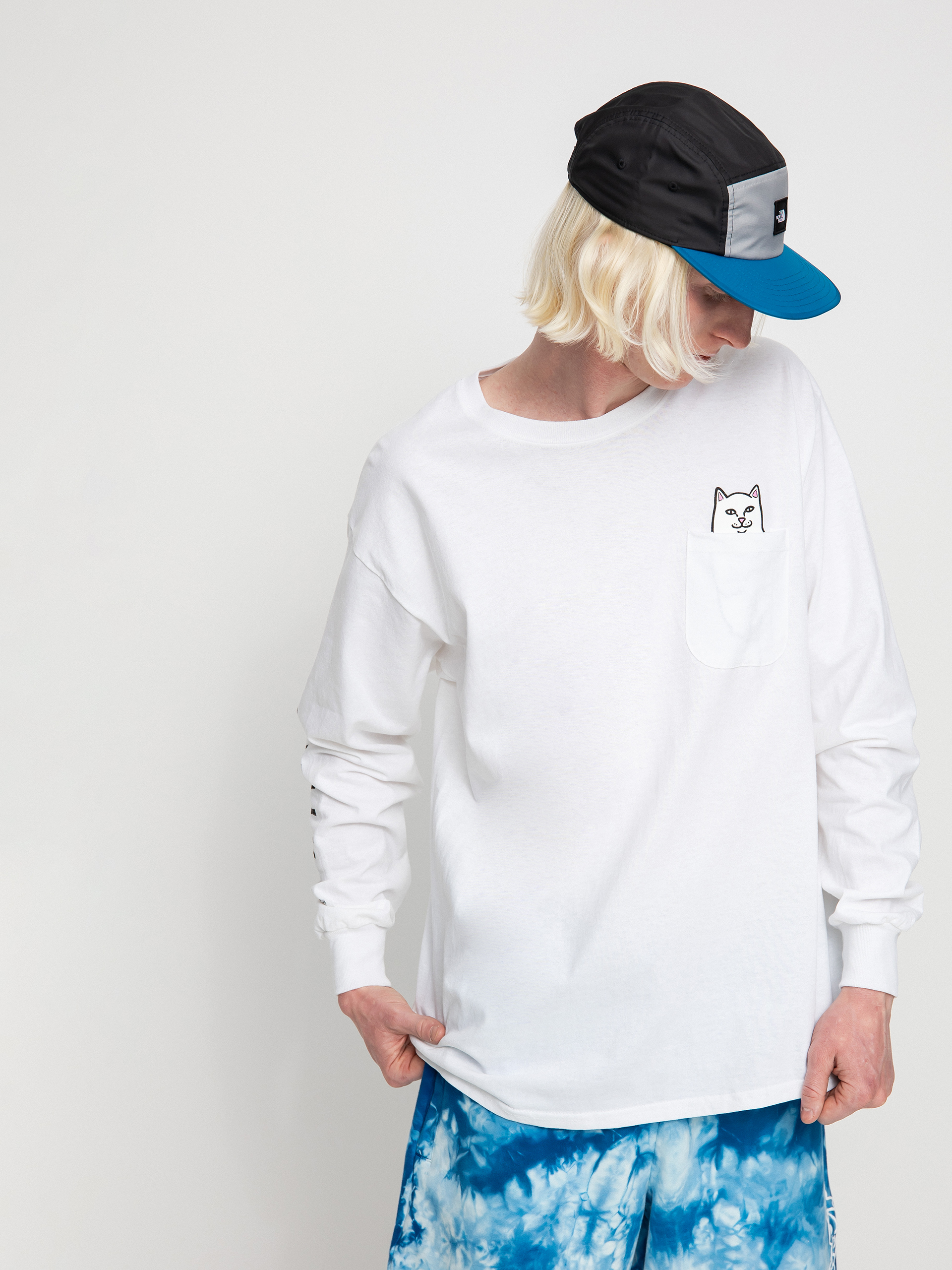 Лонгслів RipNDip Lord Nermal (white)