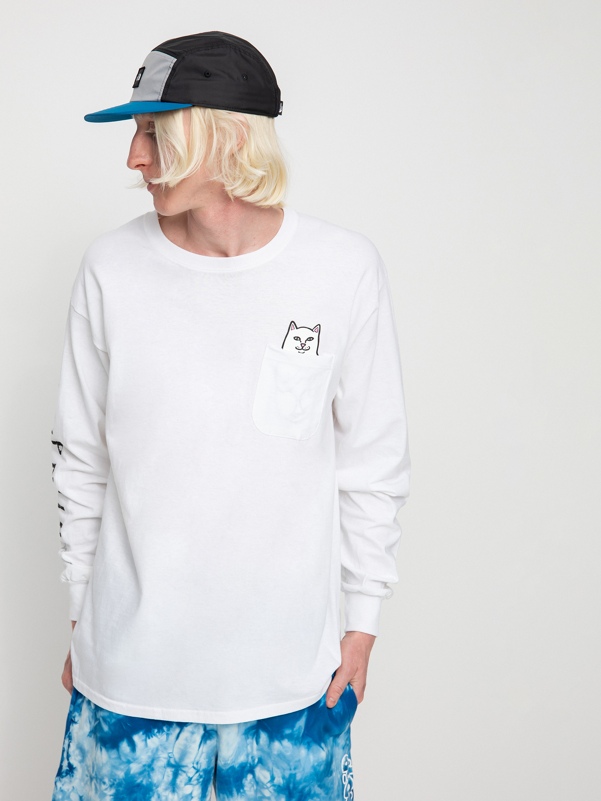 Лонгслів RipNDip Lord Nermal (white)