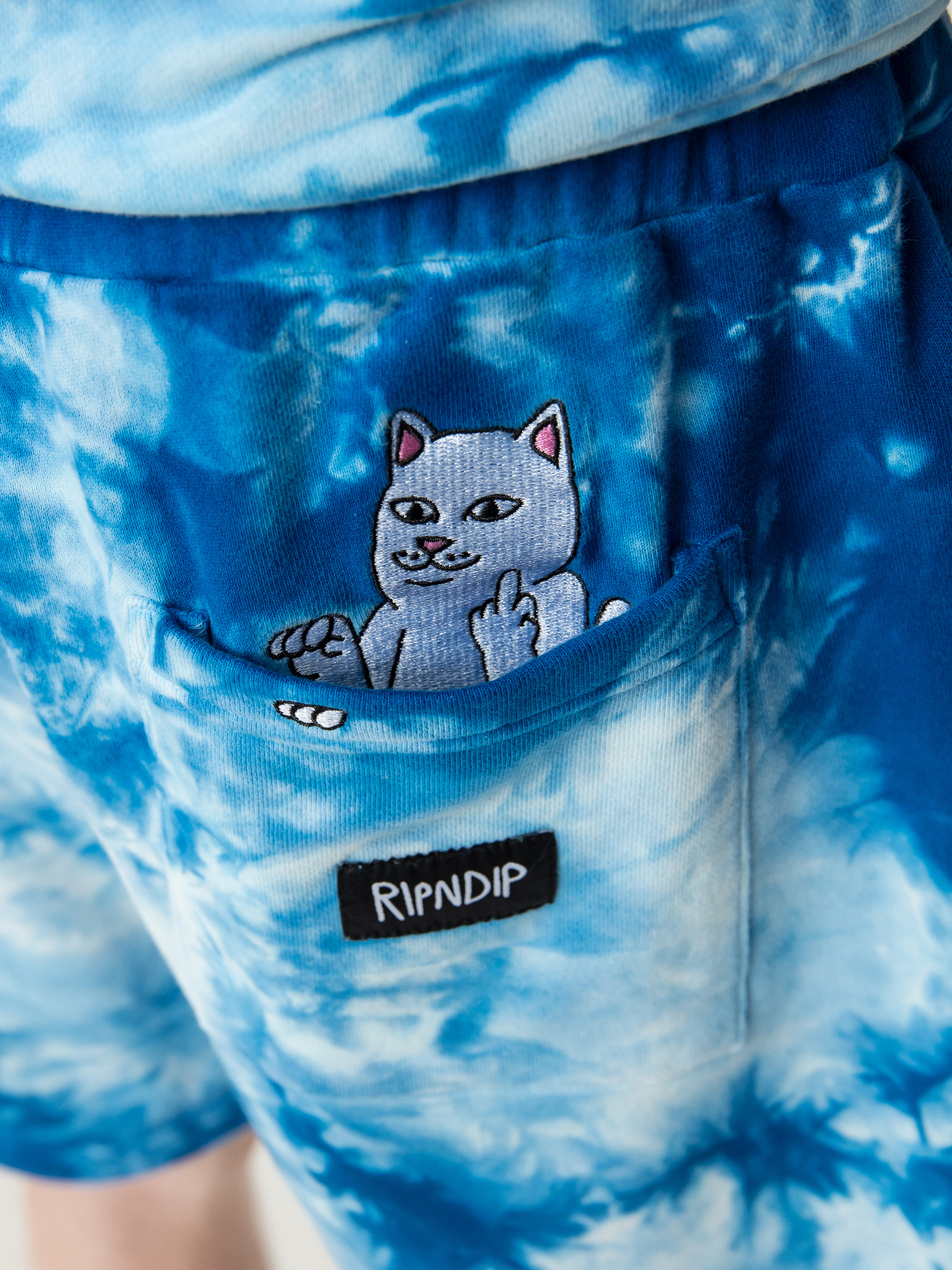 Шорти RipNDip Ripntail (blue acid wash)