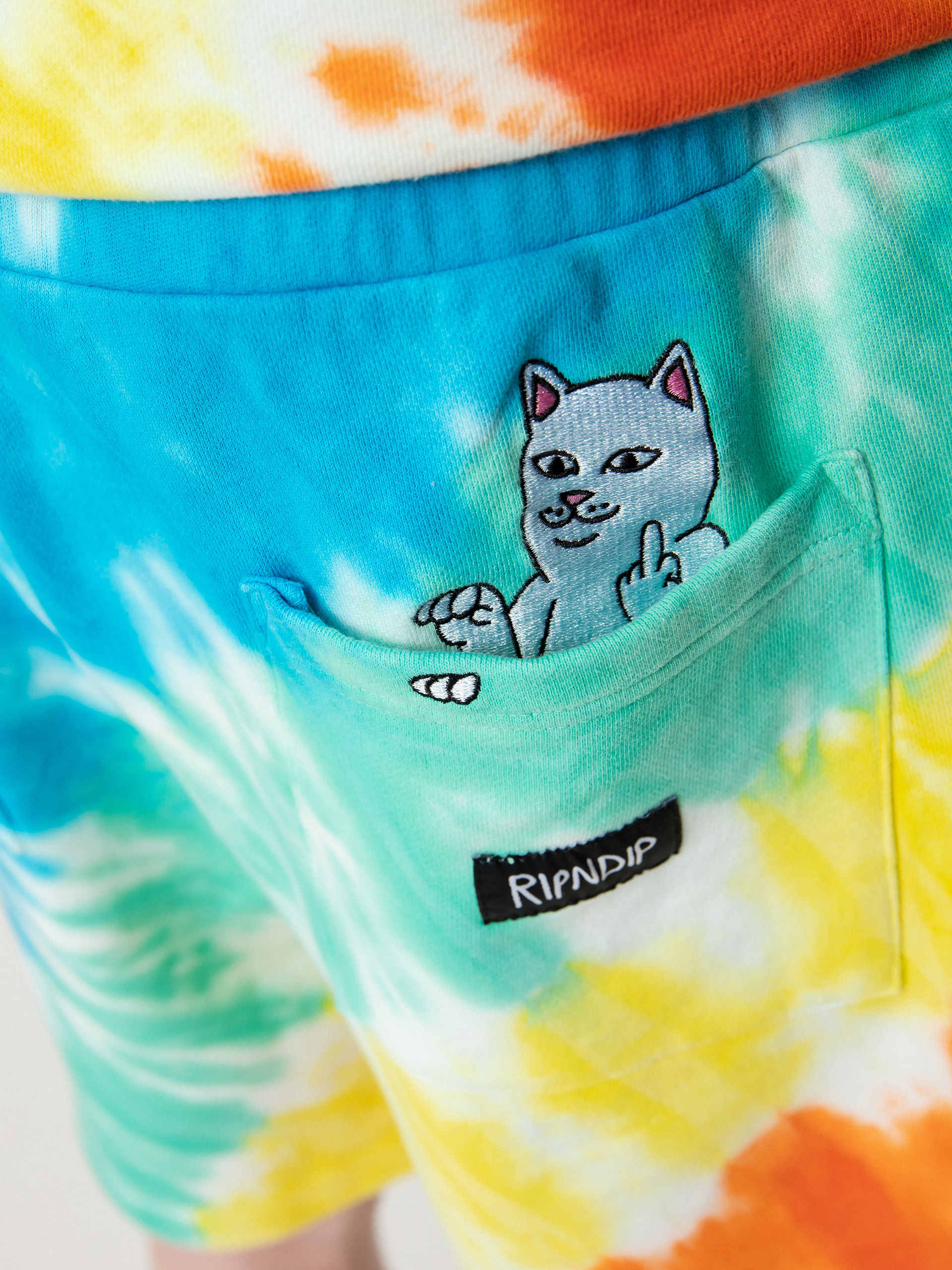 Шорти RipNDip Prisma (teal rainbow dye)