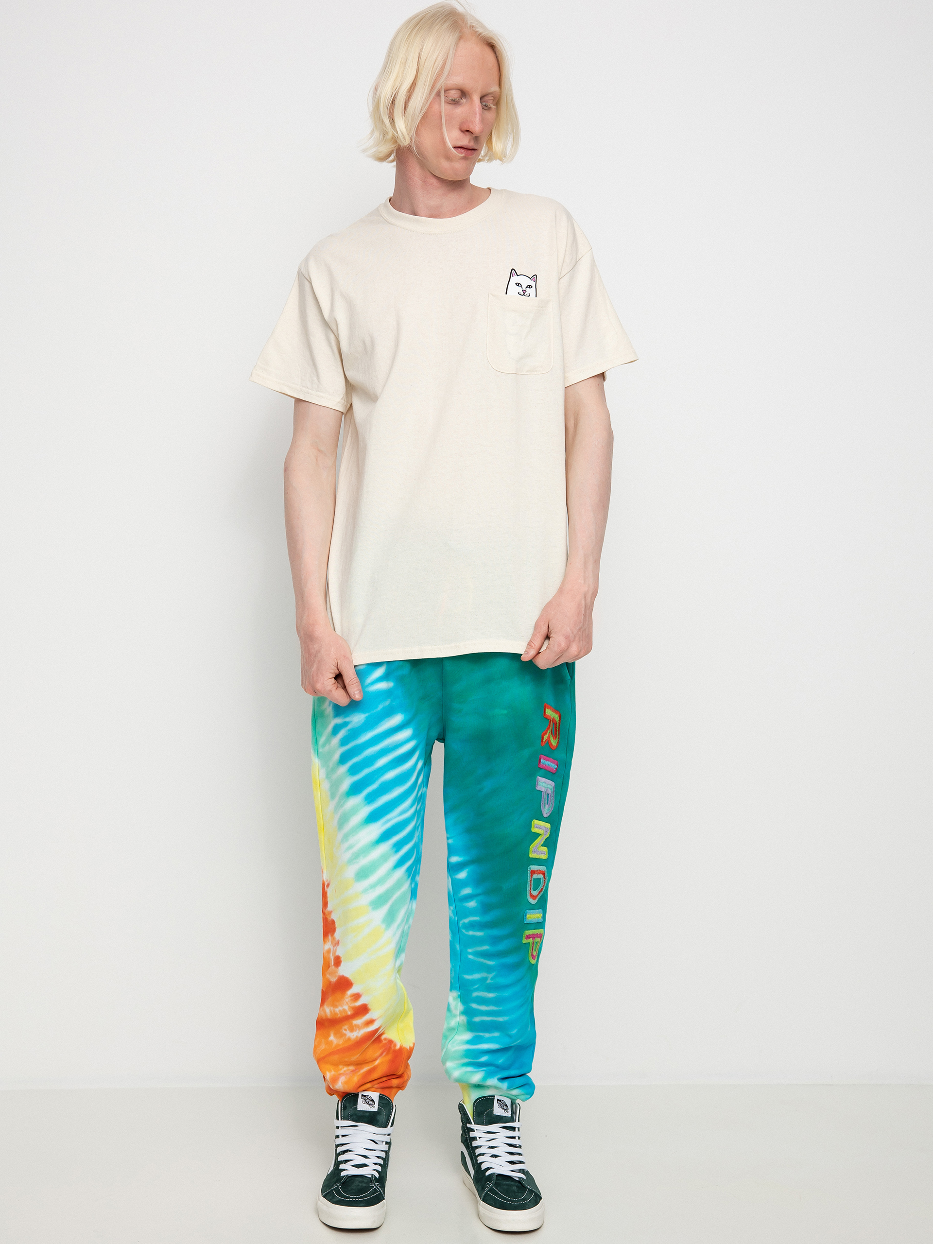 Футболка RipNDip Lord Nermal Pocket (natural)