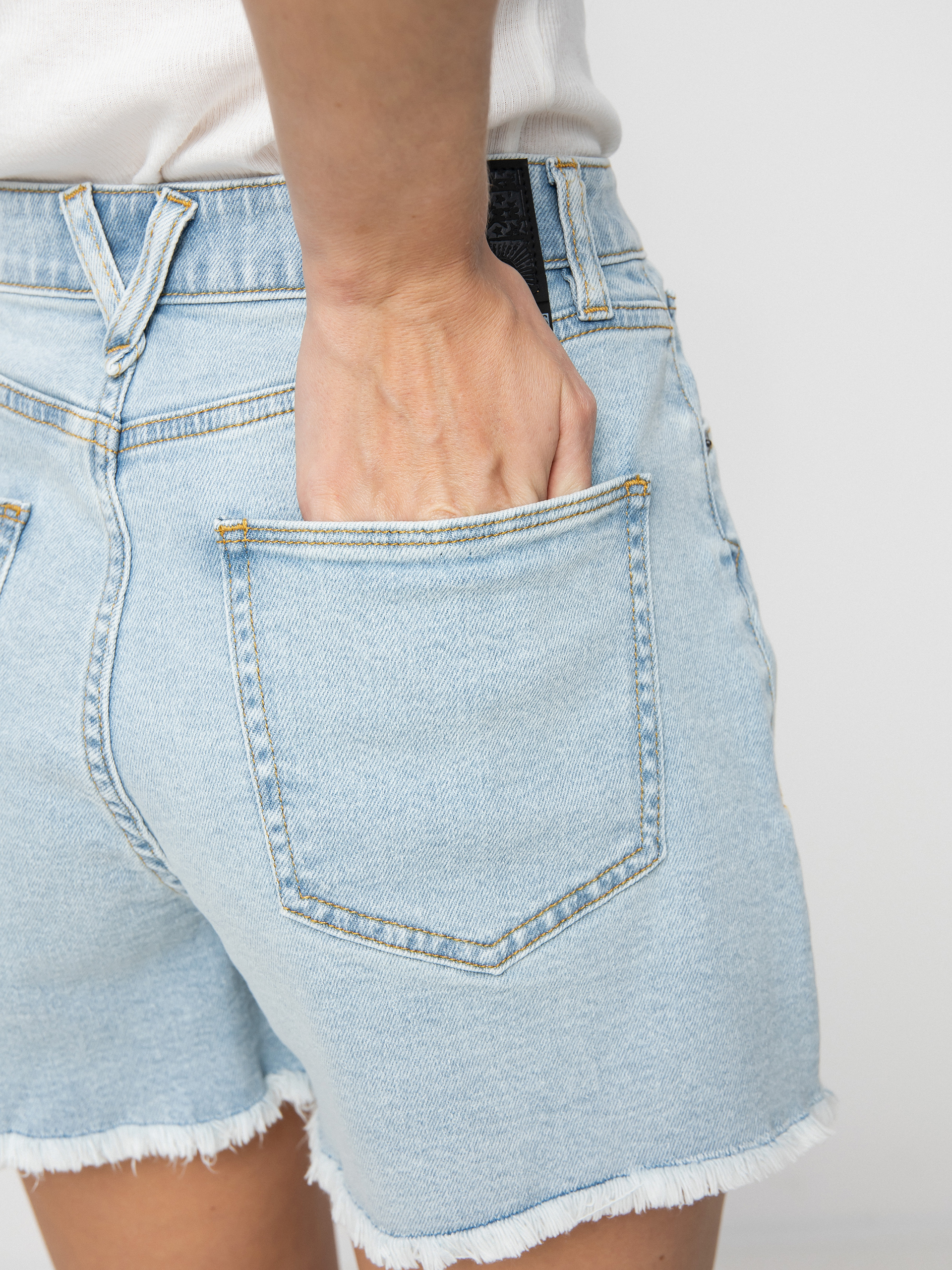 Шорти Volcom Stn Step Hirise Wmn (thrifter blue light)