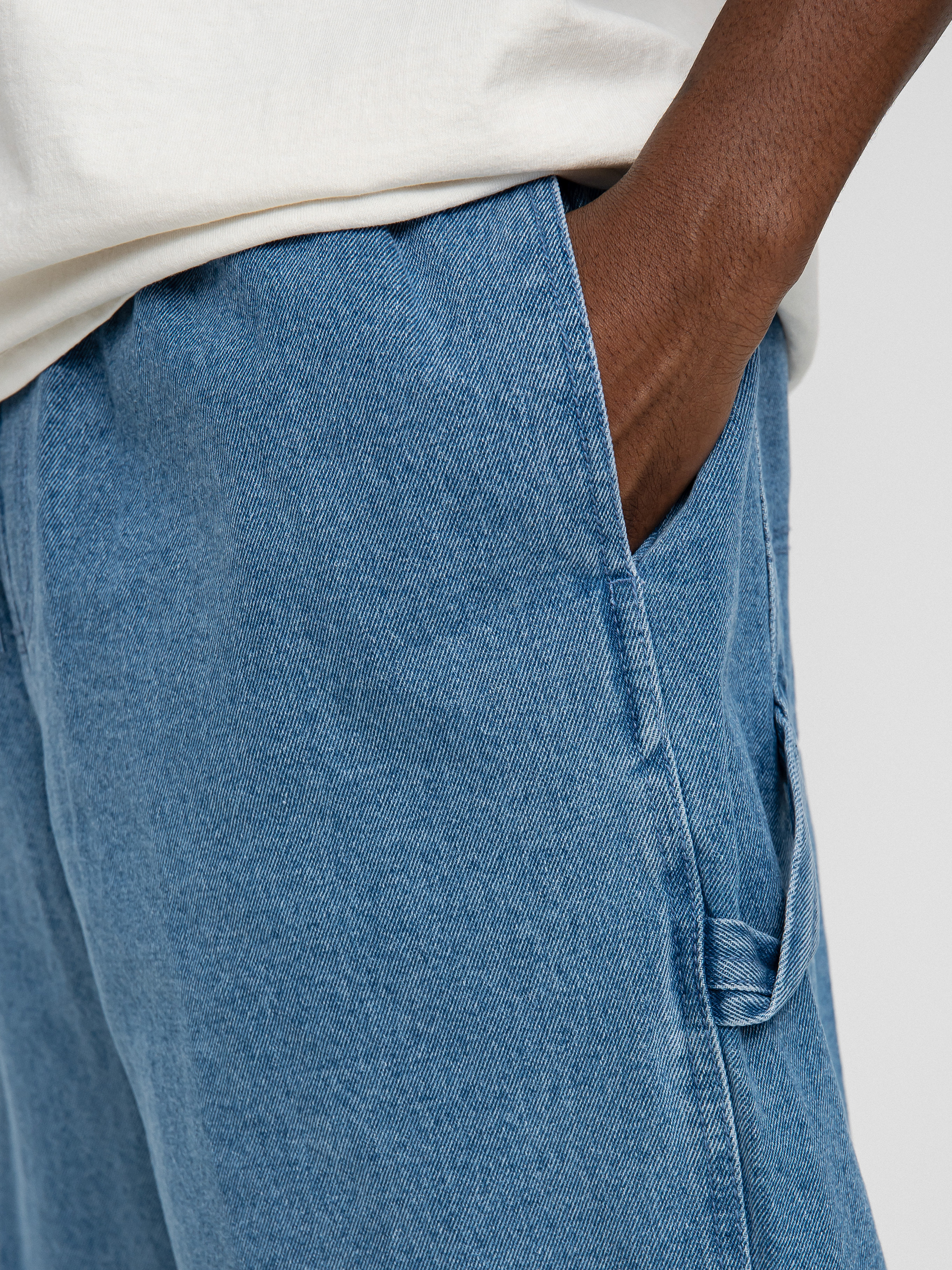 Шорти OBEY Easy Denim Carpenter (light indigo)