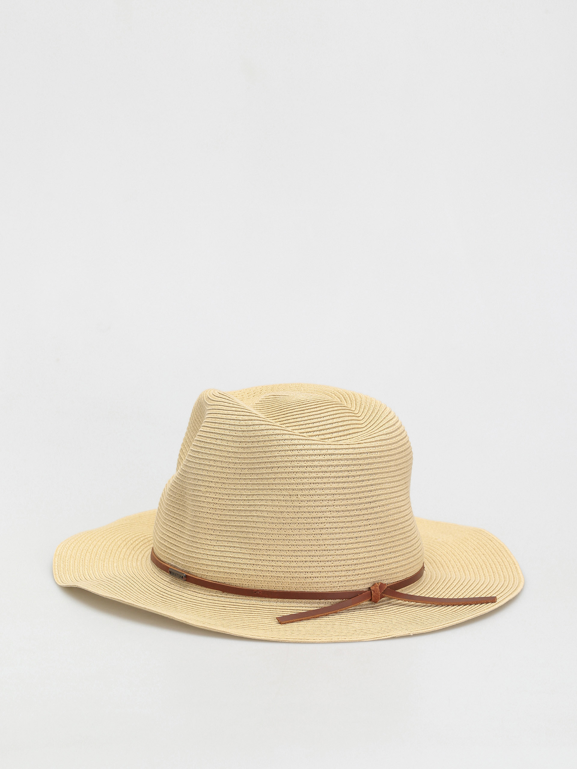 Капелюх Brixton Wesley Straw Packable Fedora (tan)