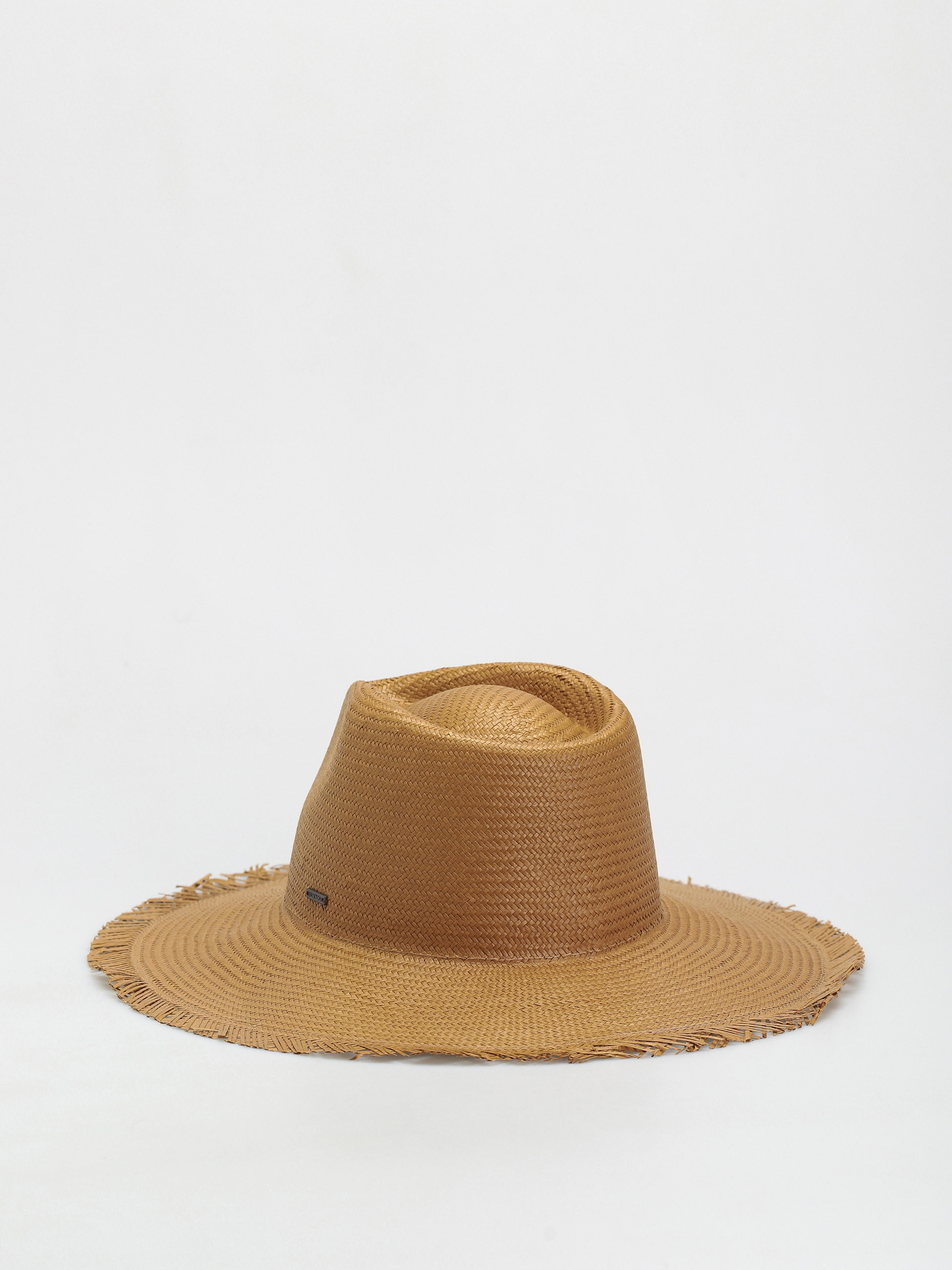 Капелюх Brixton Jo Straw Frayed Fedora (copper)