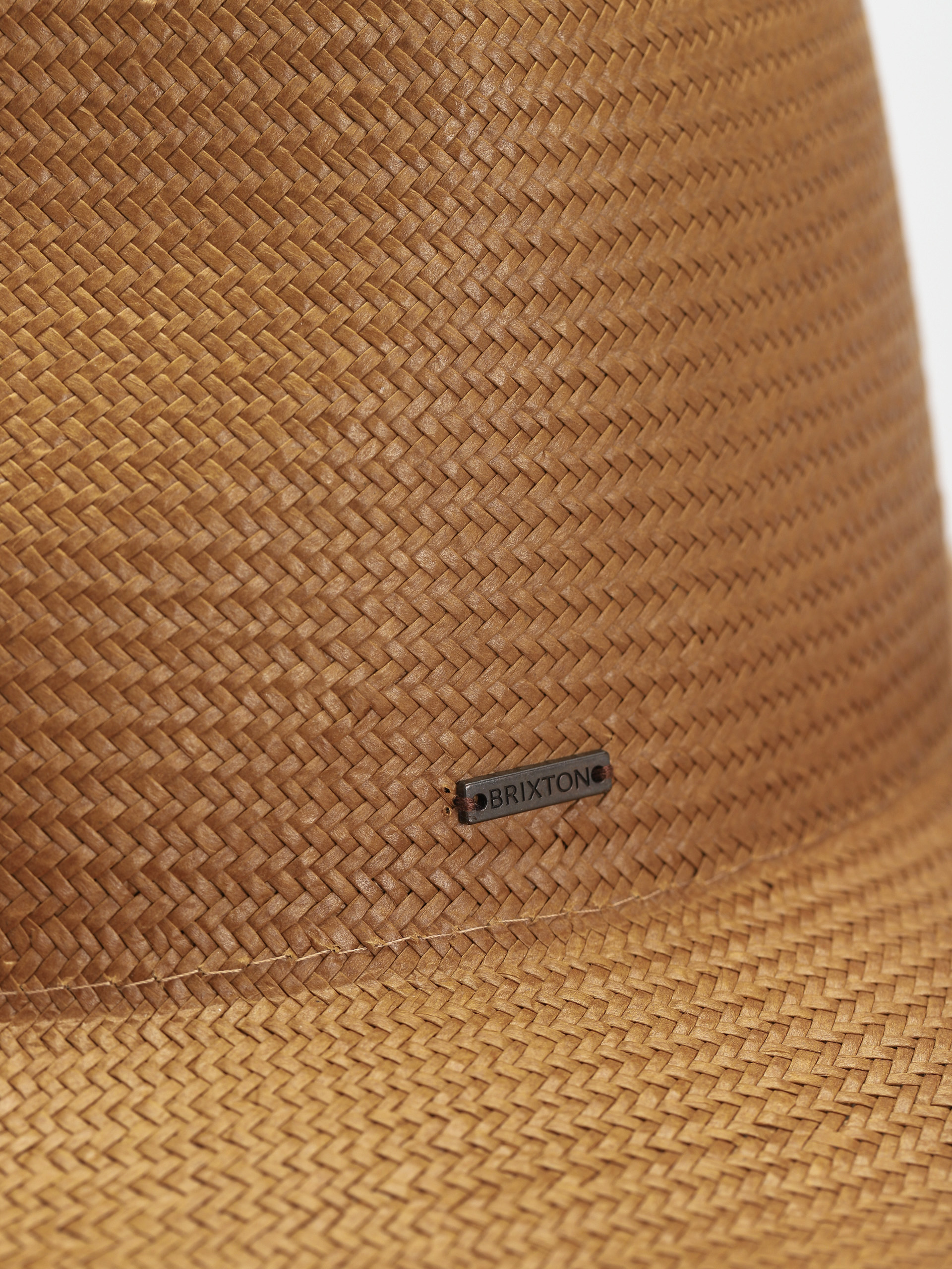 Капелюх Brixton Jo Straw Frayed Fedora (copper)