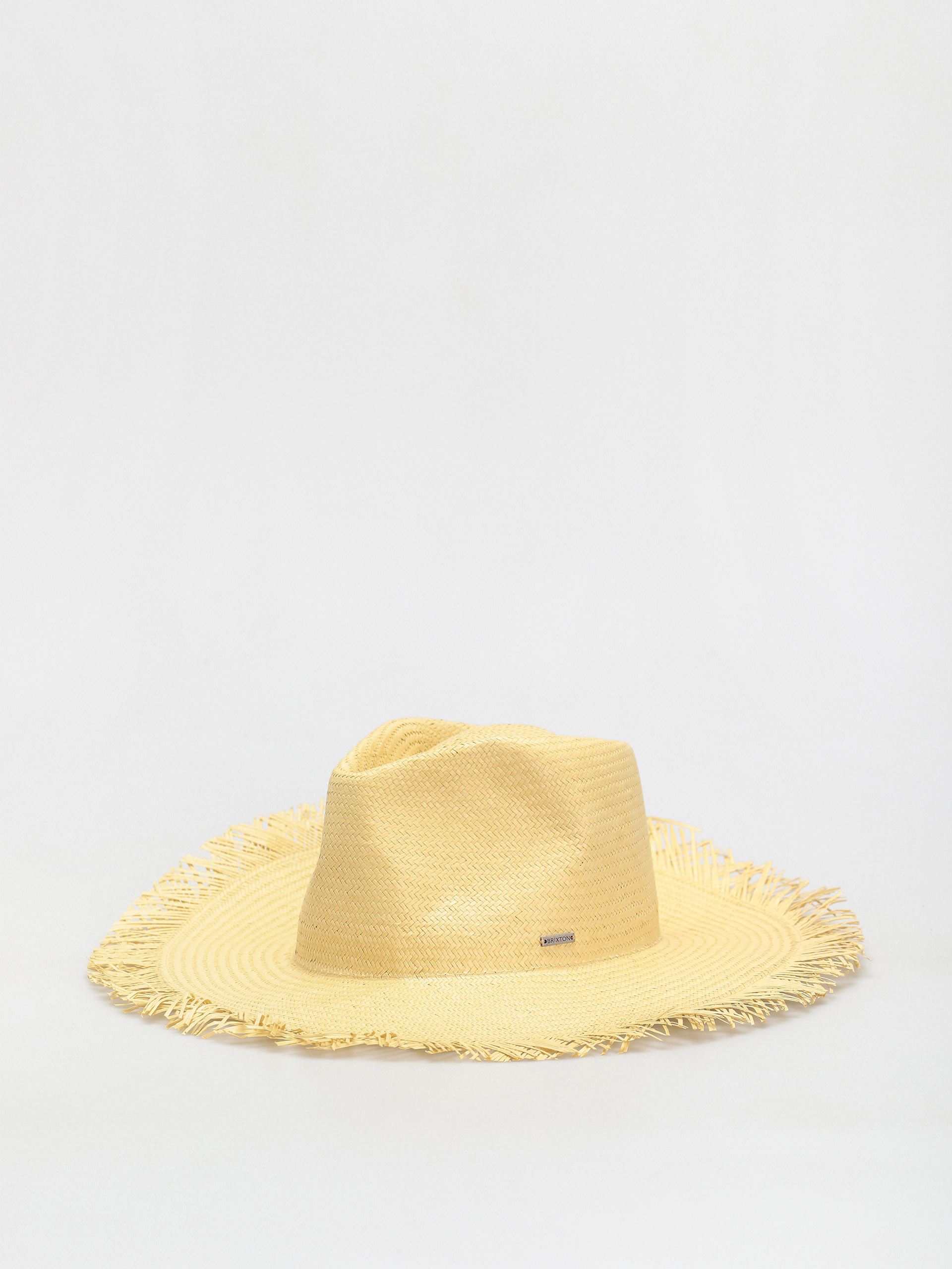 Капелюх Brixton Jo Straw Frayed Fedora (honey)