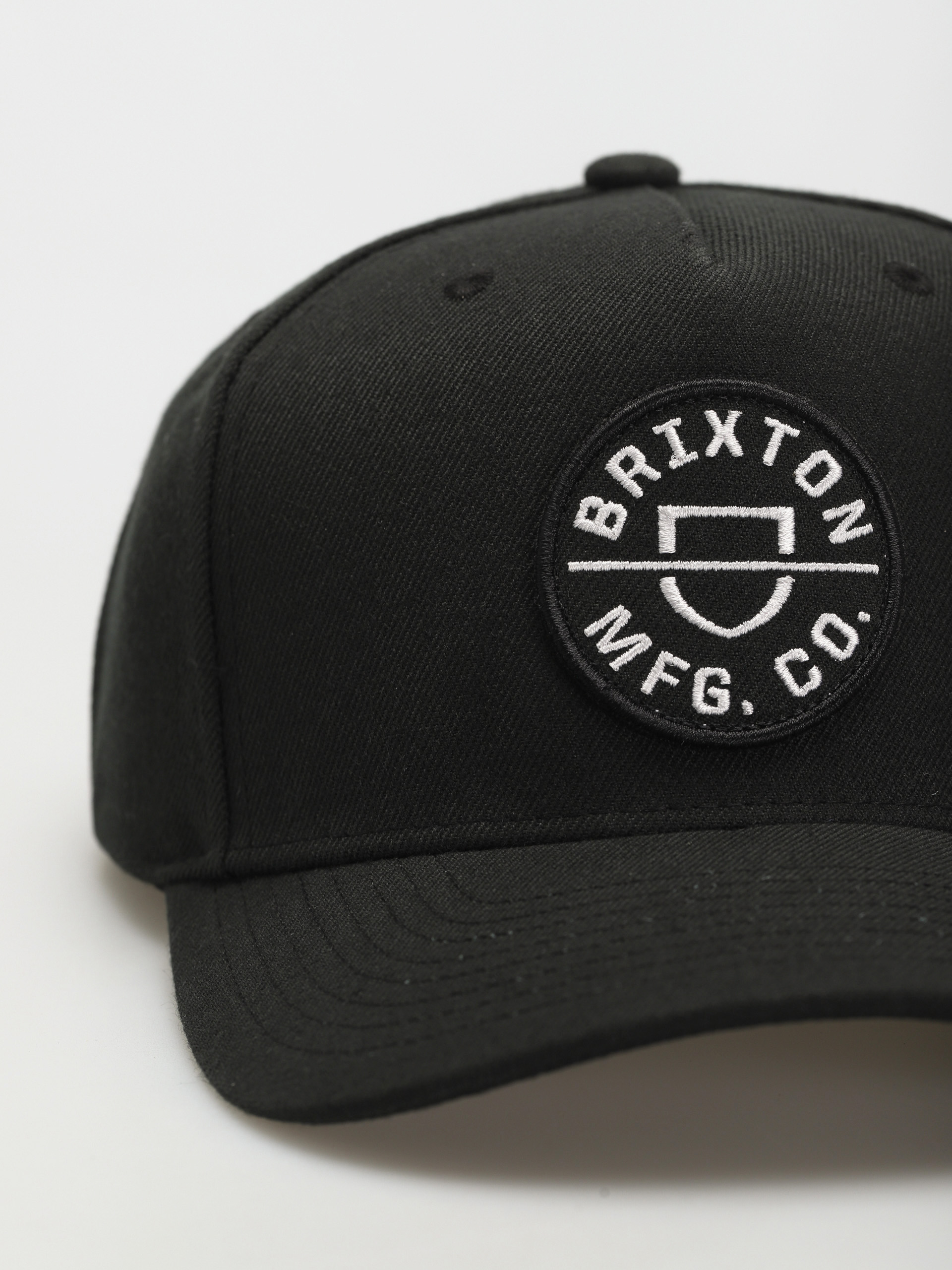 Кепка Brixton Crest C Mp Snapback (black)