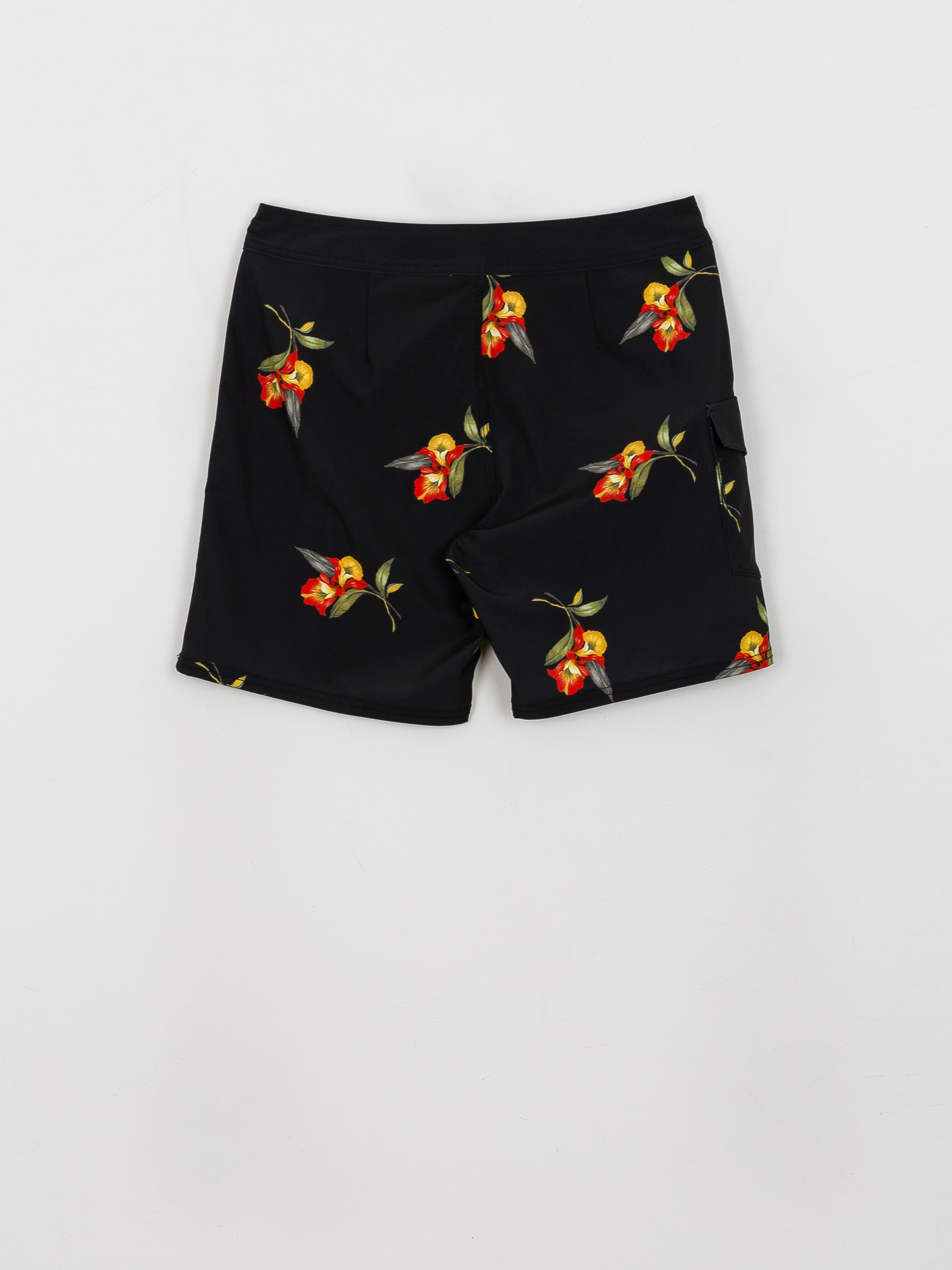 Пляжні шорти RVCA Restless Trunk (black floral)