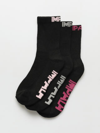  Шкарпетки Impala Everyday Sock 3Pk Wmn (black)