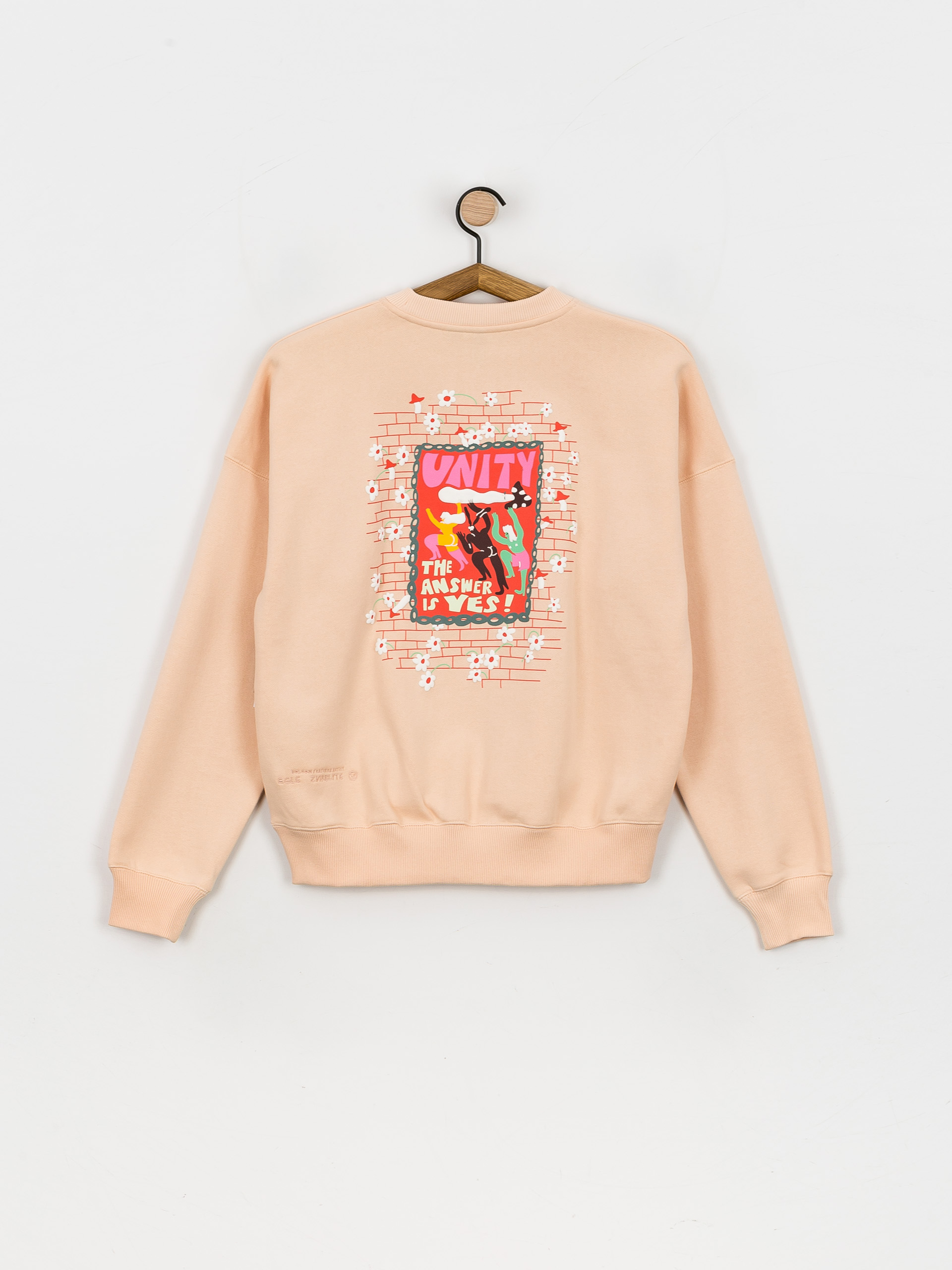 Світшот Volcom Egle Zvirblyte Wmn (light pink)