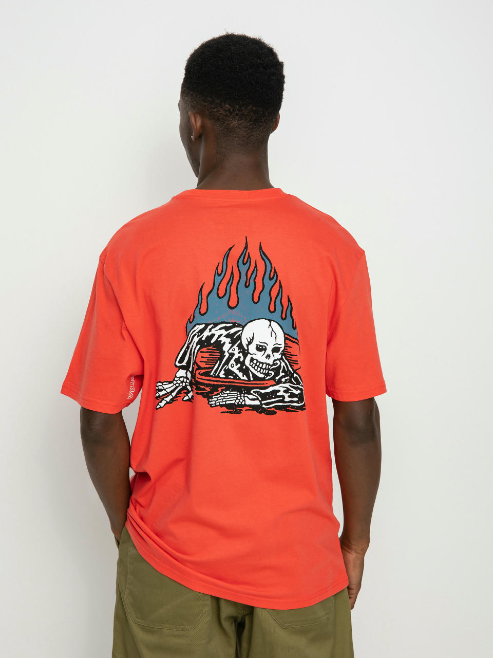 Футболка Volcom Zombie Bsc (cayenne)